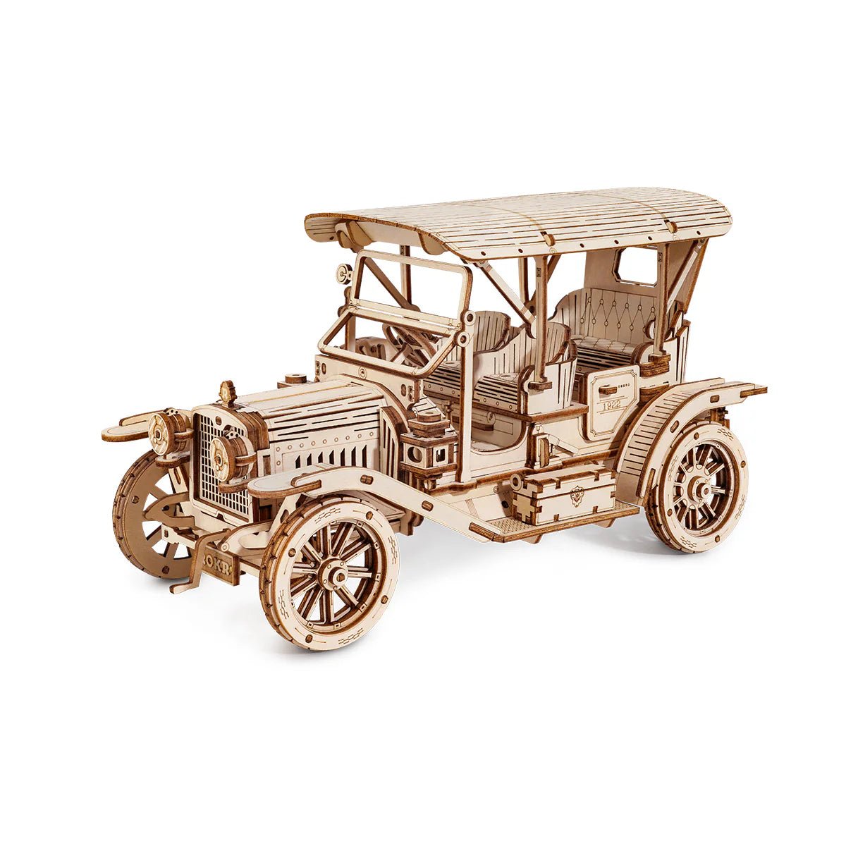 3D Wooden Model Kit | Vintage Car (RA011e) – Wooden constructors | Varvikas.Shop