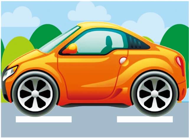 5D Diamond Painting 17х22 cm | Small Car (X004e) – Diamond painting | Varvikas.Shop