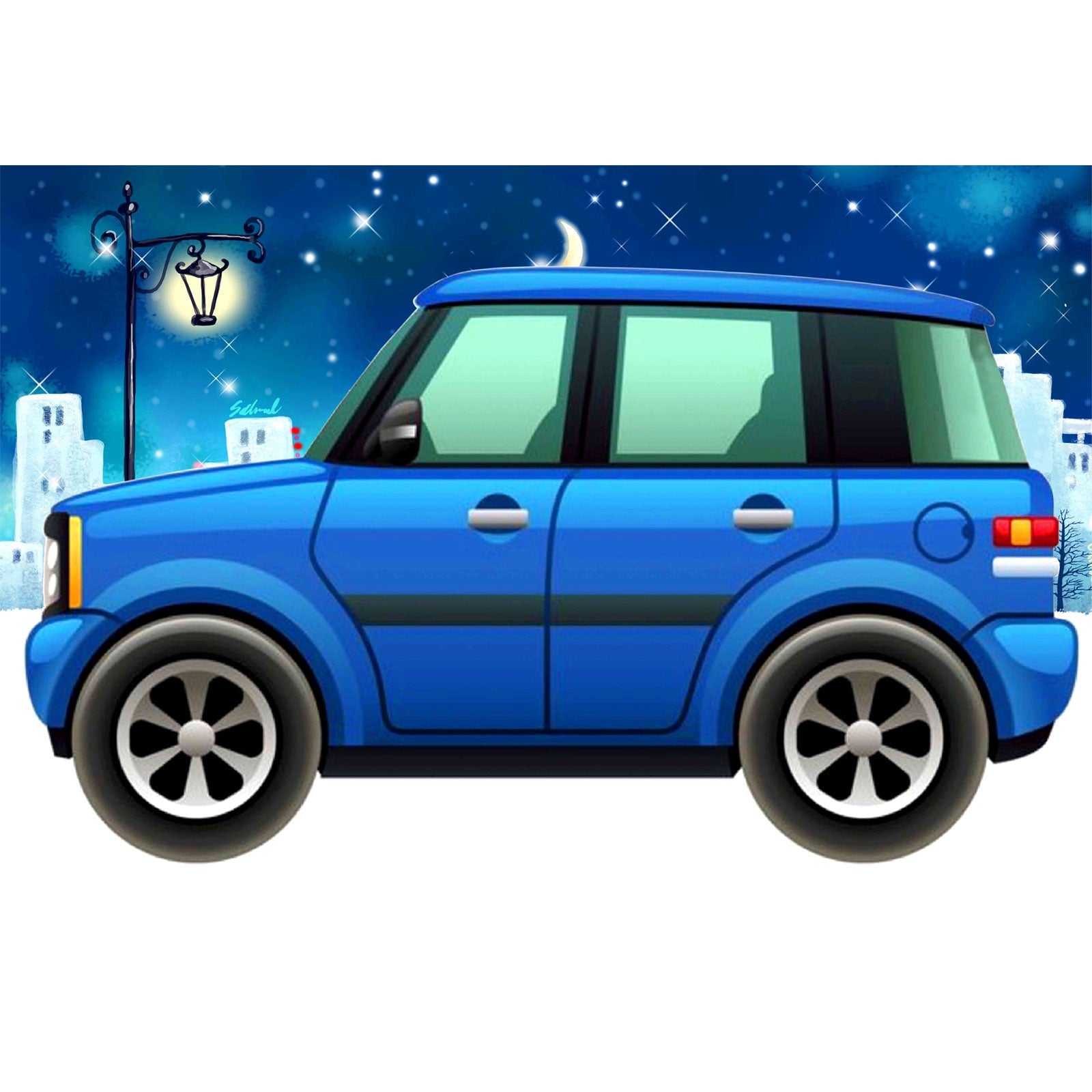 5D Diamond Painting 17х22 cm | Small Cars (X011e) – Diamond painting | Varvikas.Shop
