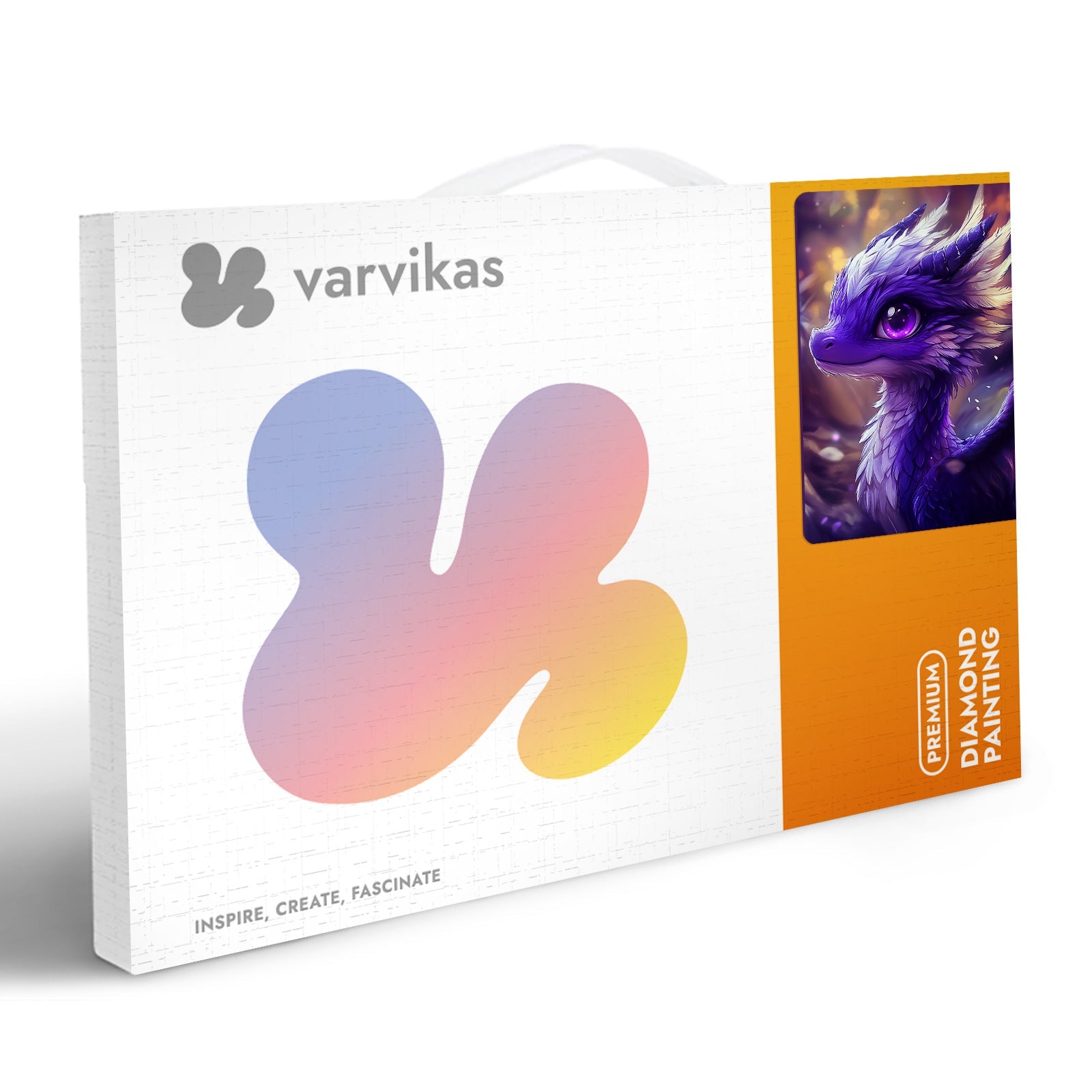 5D Diamond Painting 20×30 cm, Indigo Dragon (LC066e) – Diamond painting | Varvikas.Shop