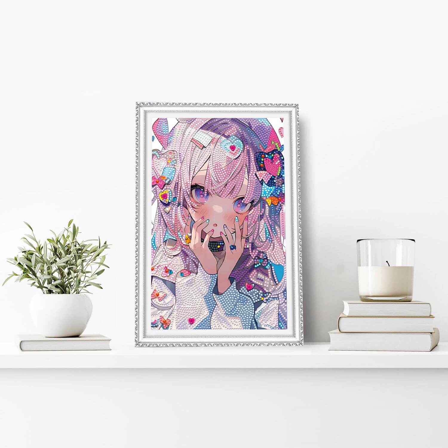 5D Diamond Painting 20x30 cm | Anime girl (LC061e) – Diamond painting | Varvikas.Shop