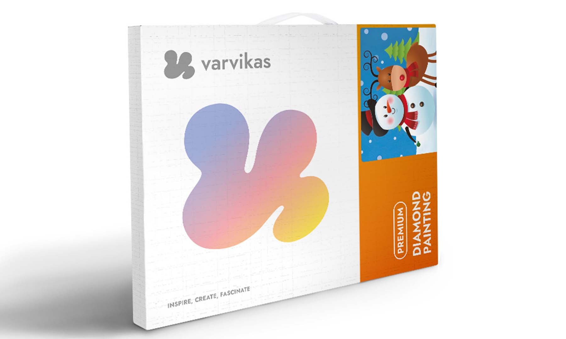 5D Diamond Painting 20x30 cm | Christmas friends (LC019e) – Diamond painting | Varvikas.Shop