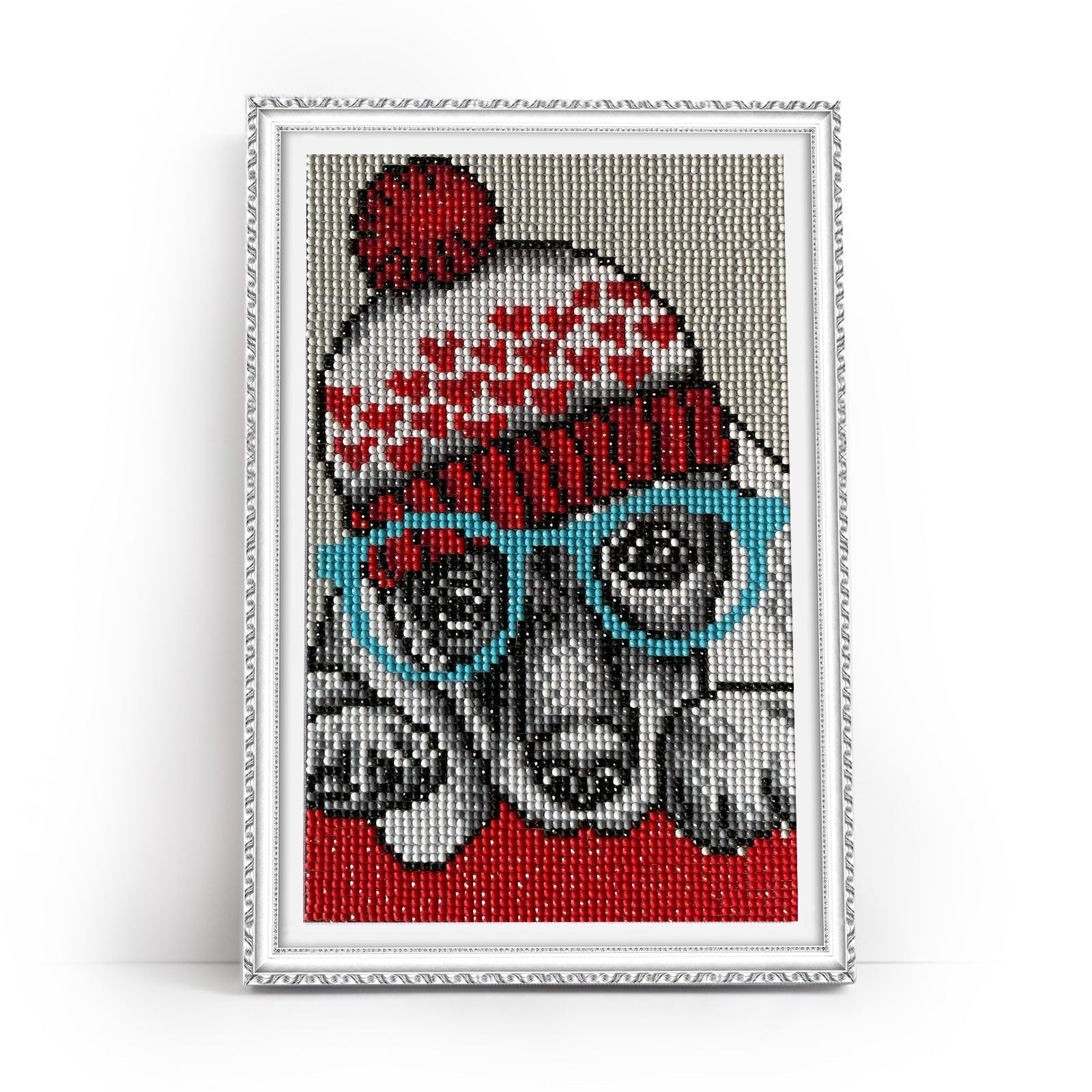 5D Diamond Painting 20x30 cm | Fashionable Dog (LC008e) – Diamond painting | Varvikas.Shop