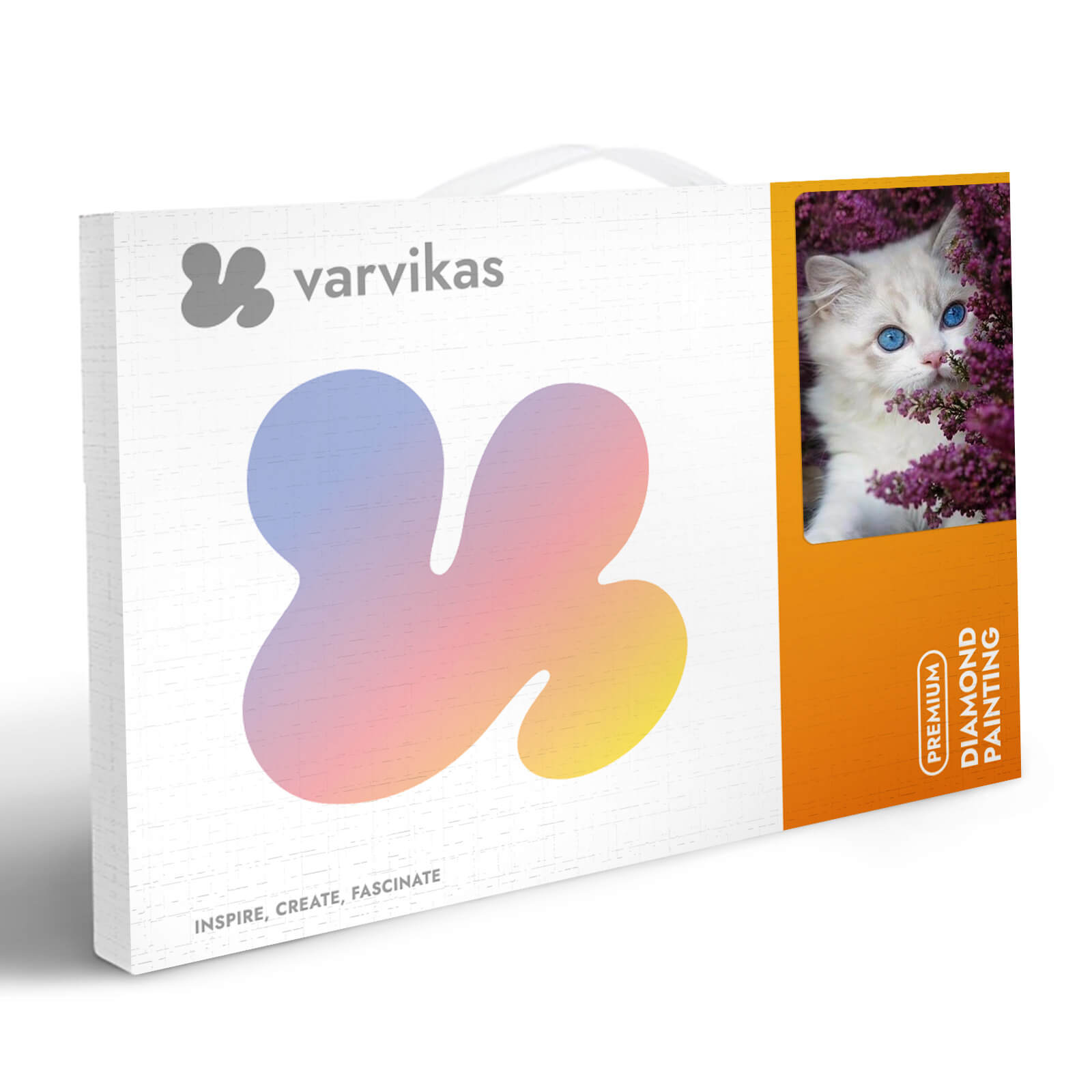 5D Diamond Painting 20x30 cm | Hiding in Lilacs (LC056e) – Diamond painting | Varvikas.Shop