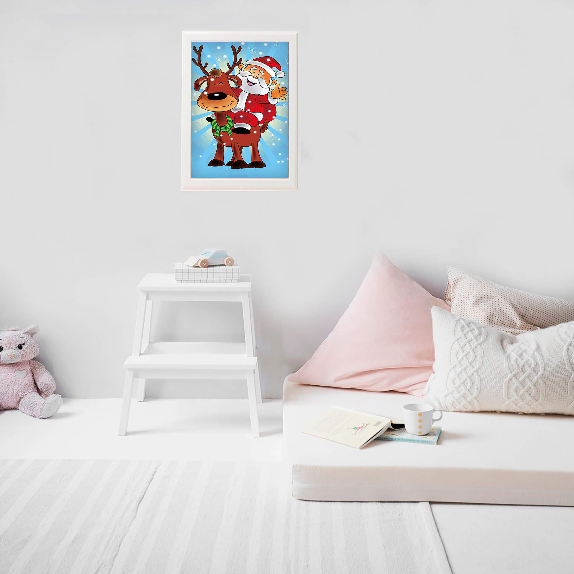 5D Diamond Painting 20x30 cm | Merry Christmas (LC021e) – Diamond painting | Varvikas.Shop