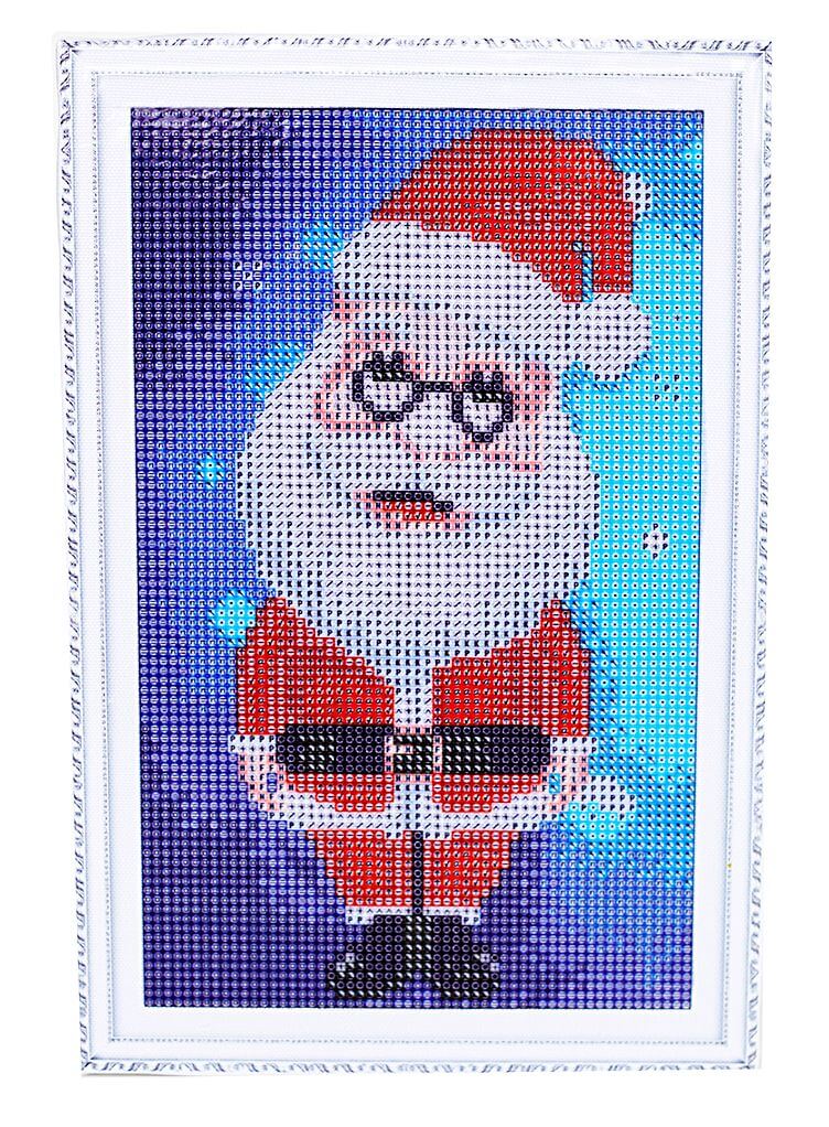 5D Diamond Painting 20x30 cm | Santa Claus (LC022e) – Diamond painting | Varvikas.Shop