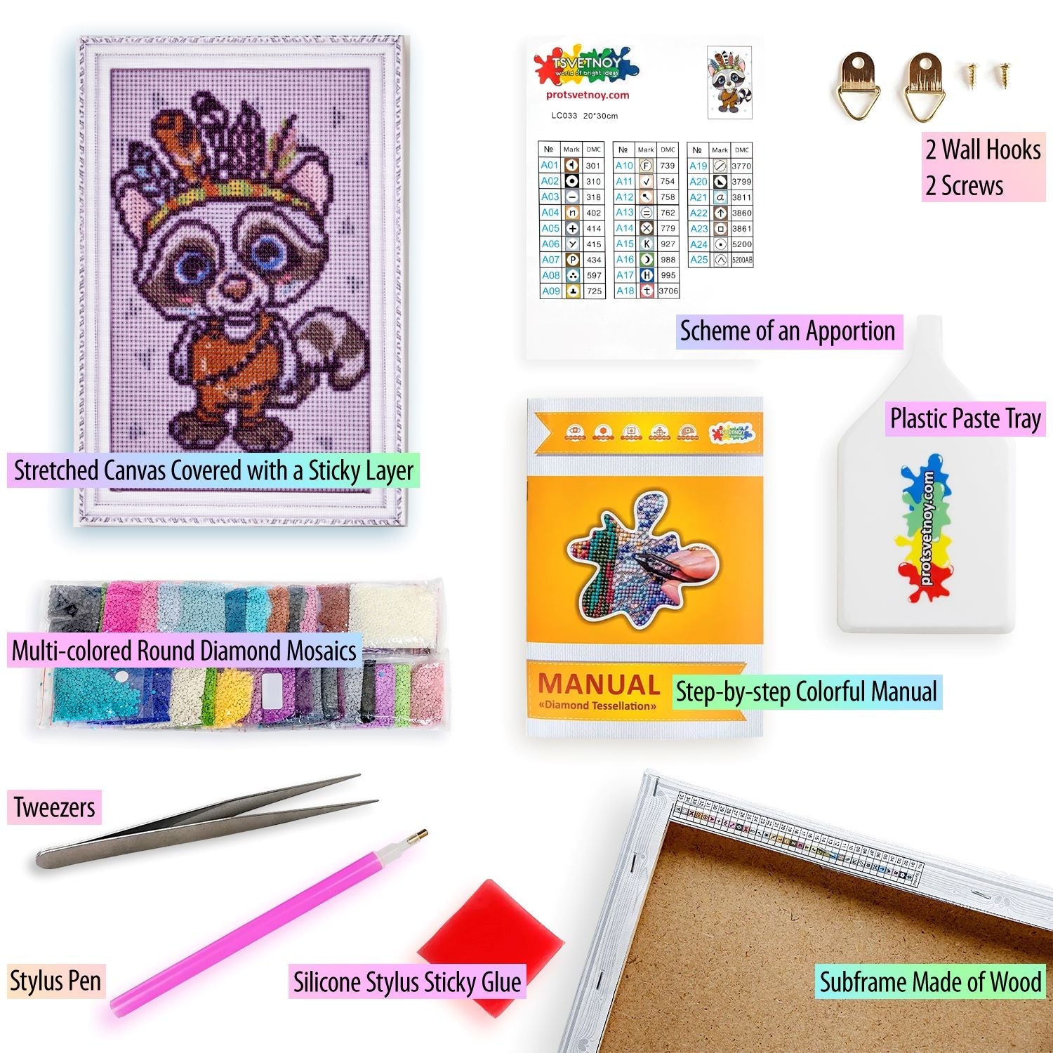 5D Diamond Painting 20x30 cm | The Indian (LC033e) – Diamond painting | Varvikas.Shop