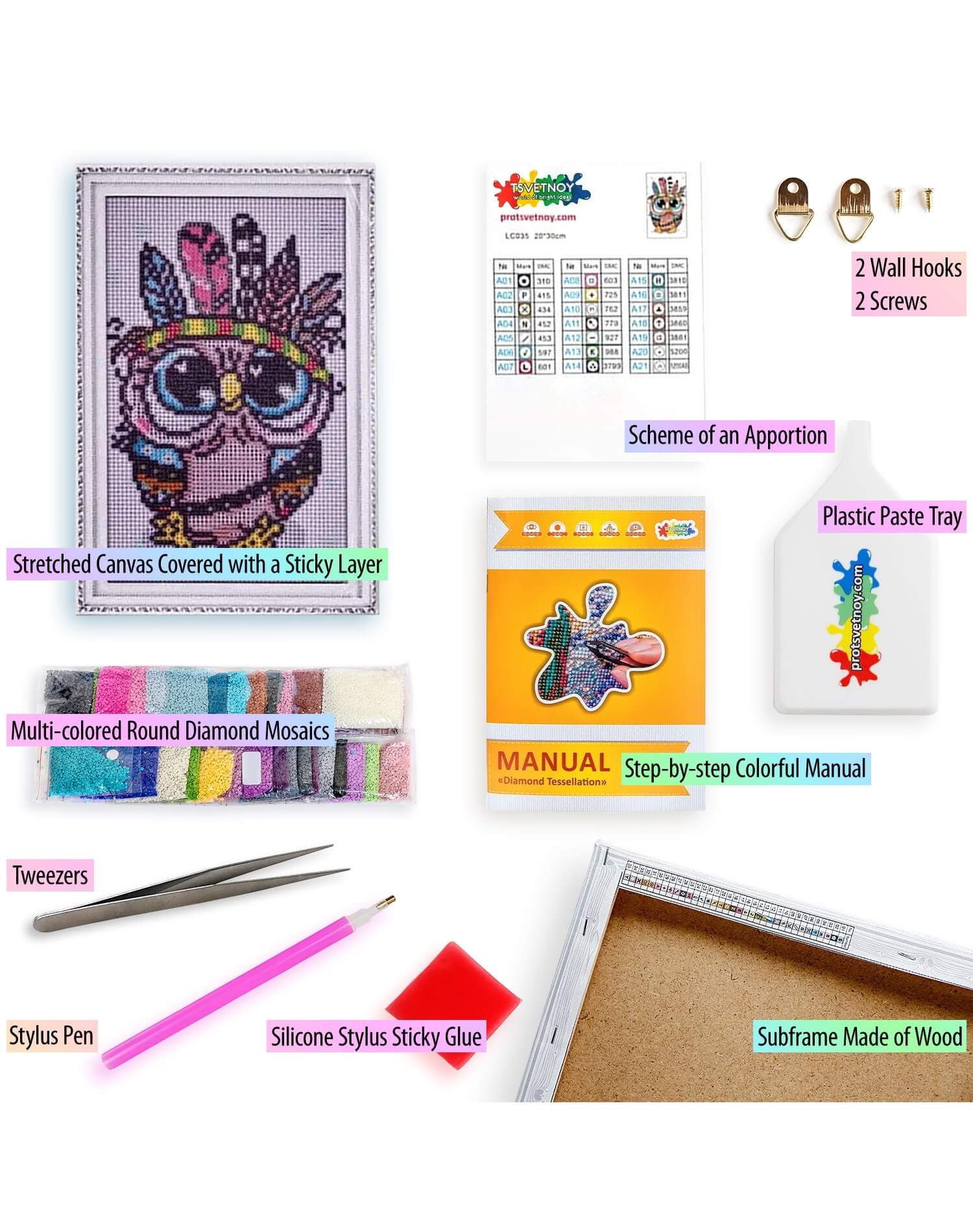 5D Diamond Painting 20x30 cm | The Indian (LC035e) – Diamond painting | Varvikas.Shop