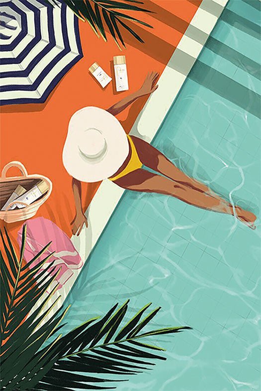 5D Diamond Painting 20x30 cm | Vacation (LC054e) – Diamond painting | Varvikas.Shop