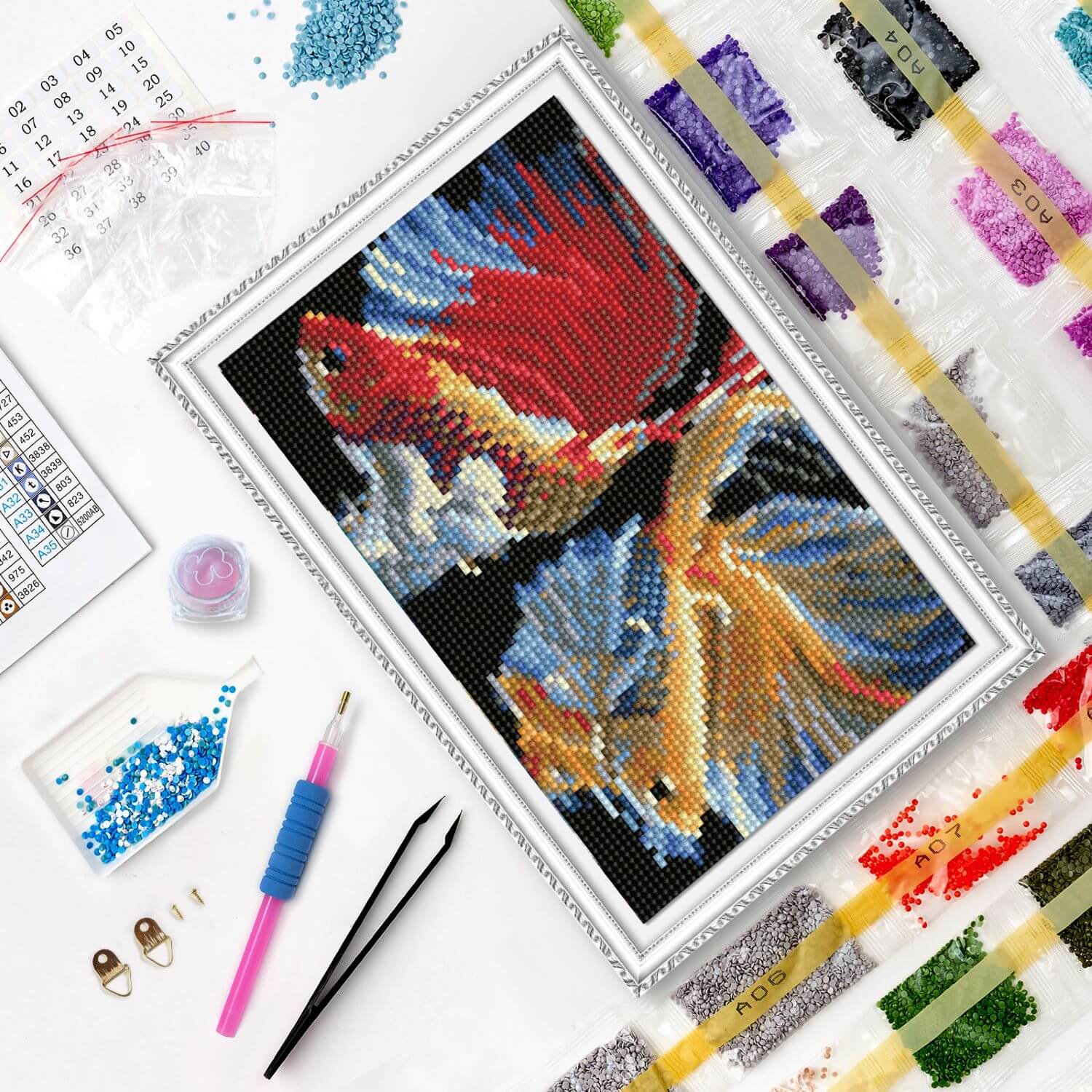 5D Diamond Painting 20x30 cm | Wish Fulfilment (LC052e) – Diamond painting | Varvikas.Shop