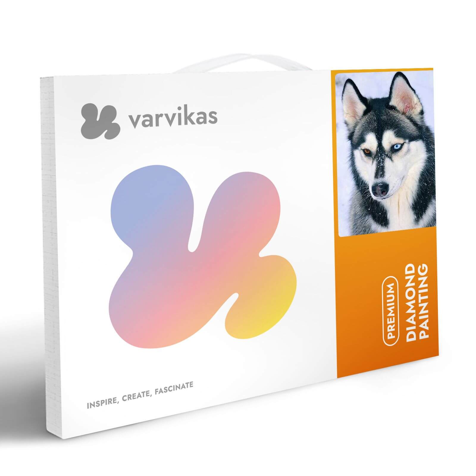 5D Diamond Painting 30x40 cm | Amazing husky (LE130e) – Diamond painting | Varvikas.Shop