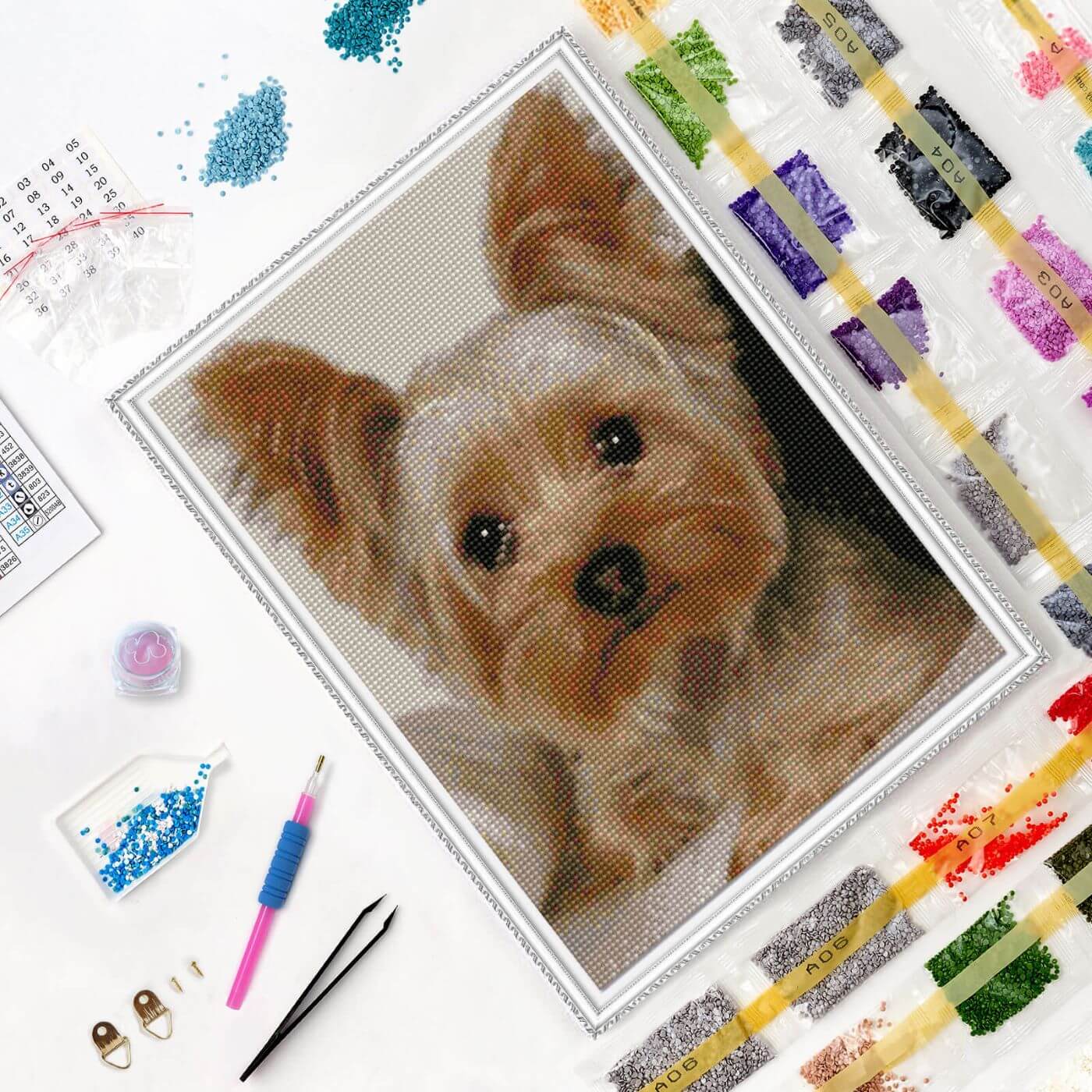 5D Diamond Painting 30x40 cm | Faithful friend (LE128e) – Diamond painting | Varvikas.Shop