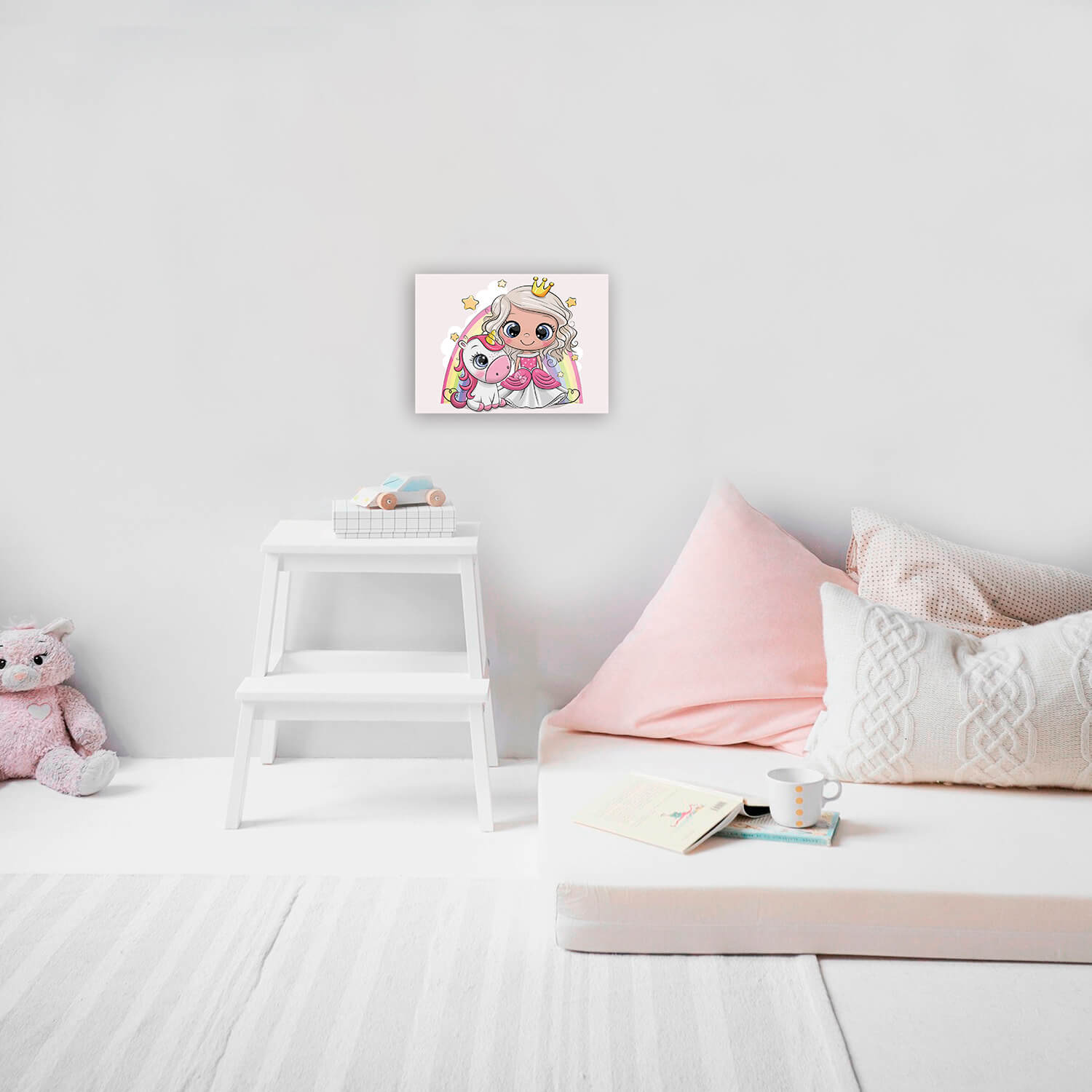 5D Diamond Painting 30x40 cm | Little Princess with a Unicorn (LE105e) – Diamond painting | Varvikas.Shop