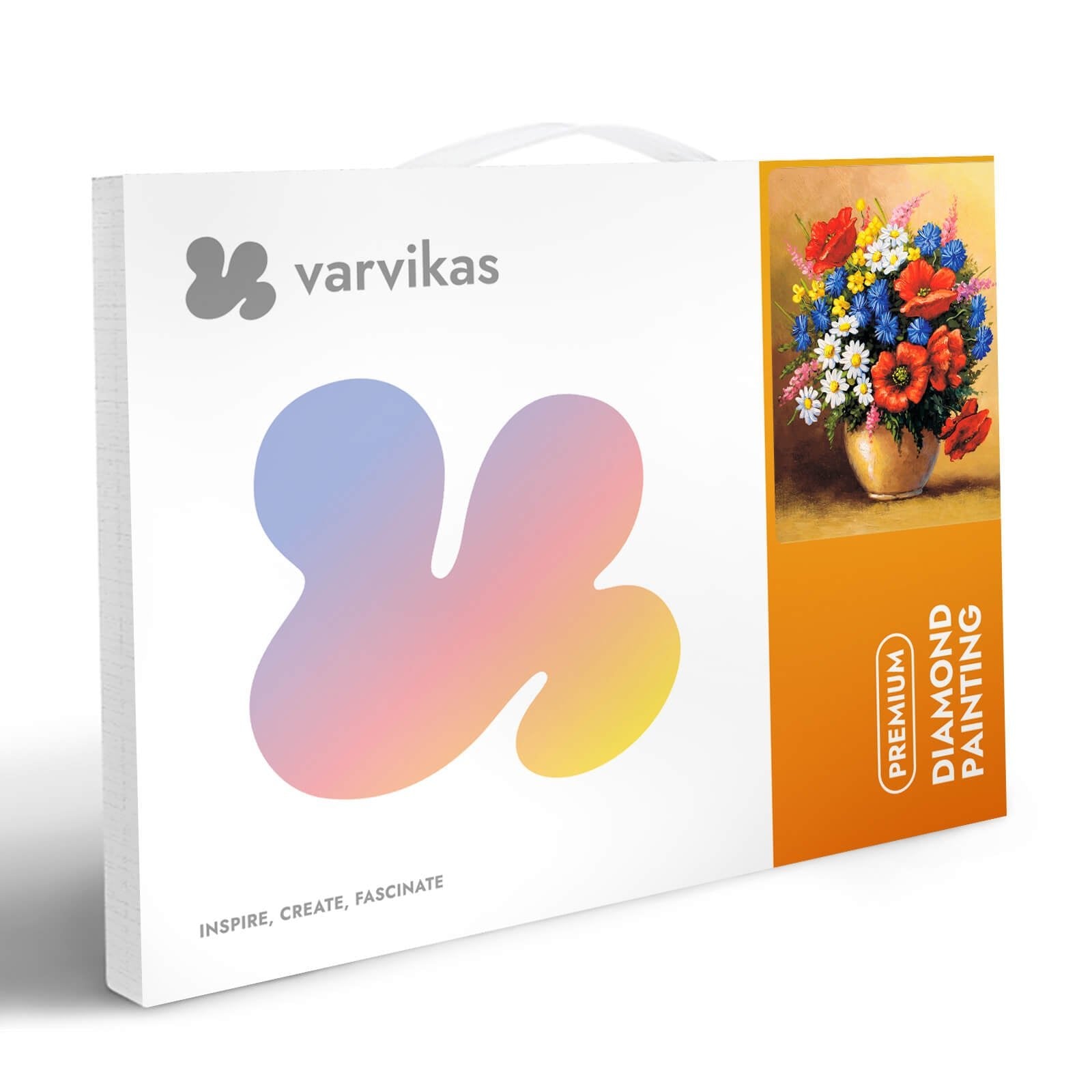 5D Diamond Painting 30x40 cm | Poppies Bouquet (LE117e) – Diamond painting | Varvikas.Shop