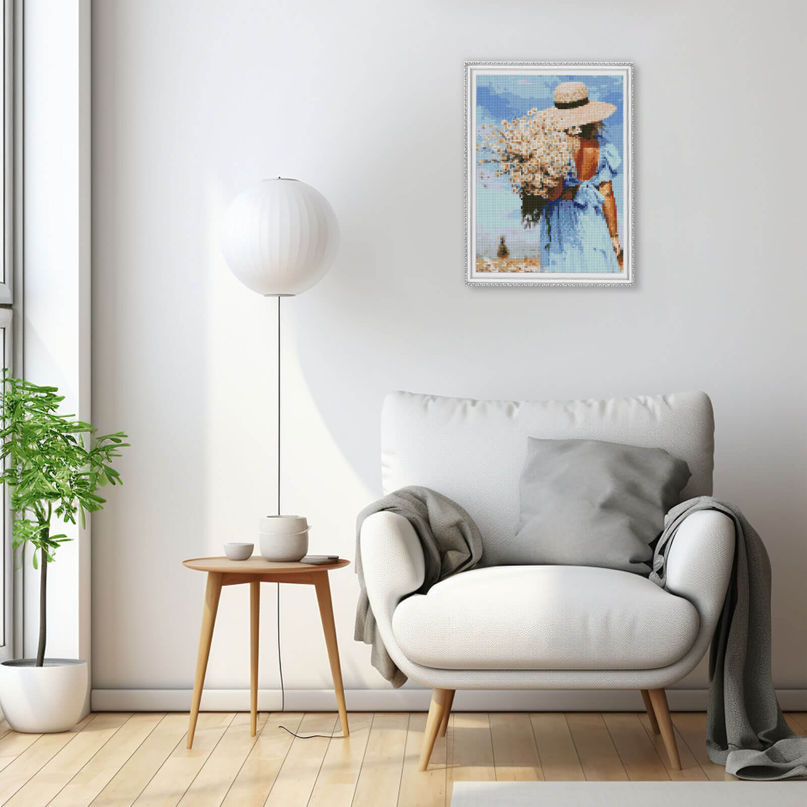 5D Diamond Painting 30x40 cm | Summer Walk (LE145e) – Diamond painting | Varvikas.Shop