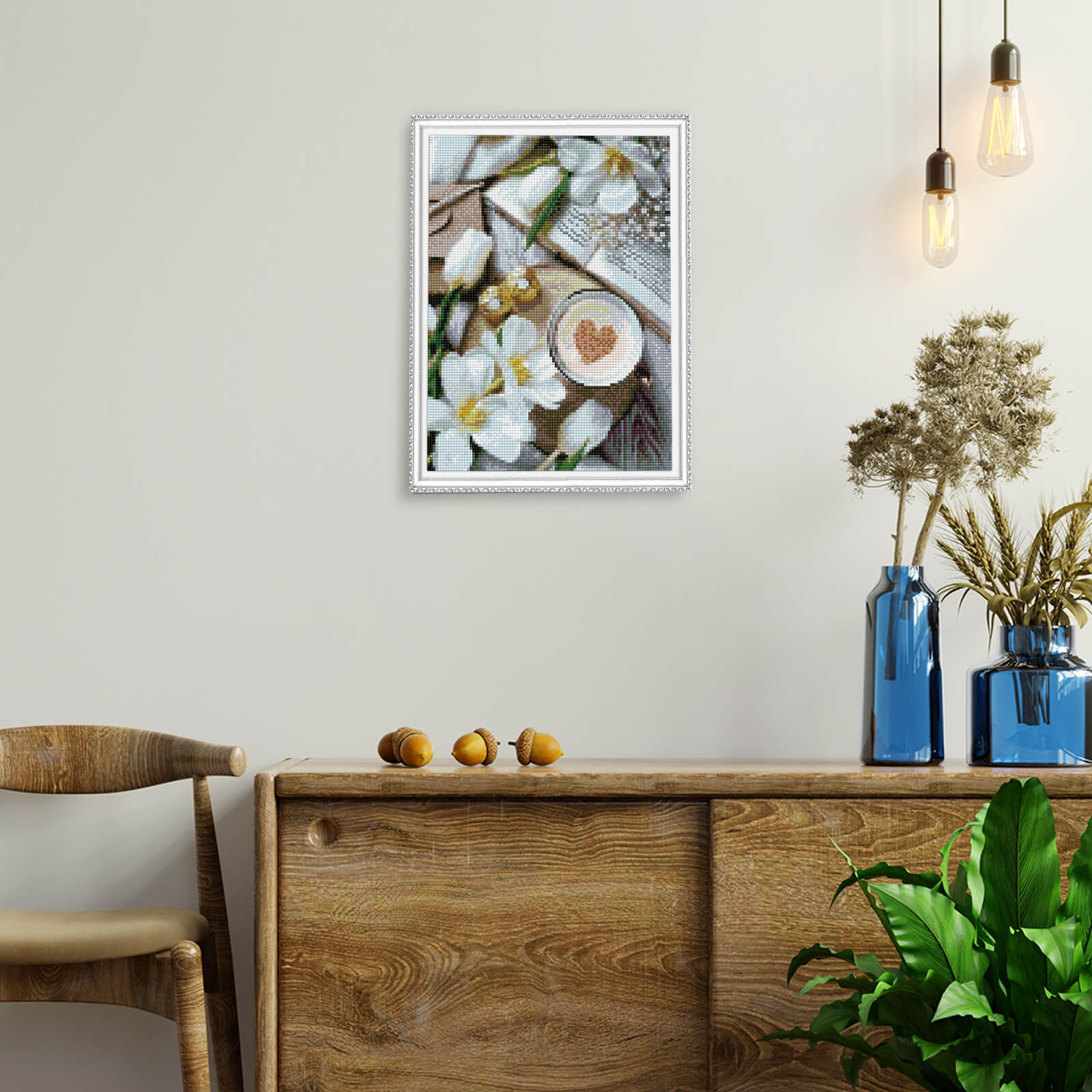 5D Diamond Painting 30x40 cm | Sunday morning (LE150e) – Diamond painting | Varvikas.Shop