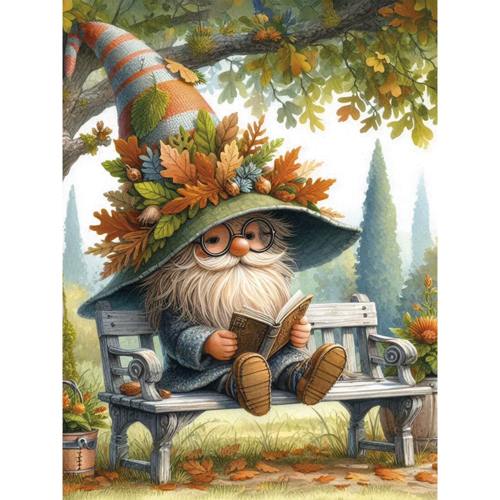 5D Diamond Painting 30x40 cm | Woodland Tales (LE168e) – Diamond painting | Varvikas.Shop