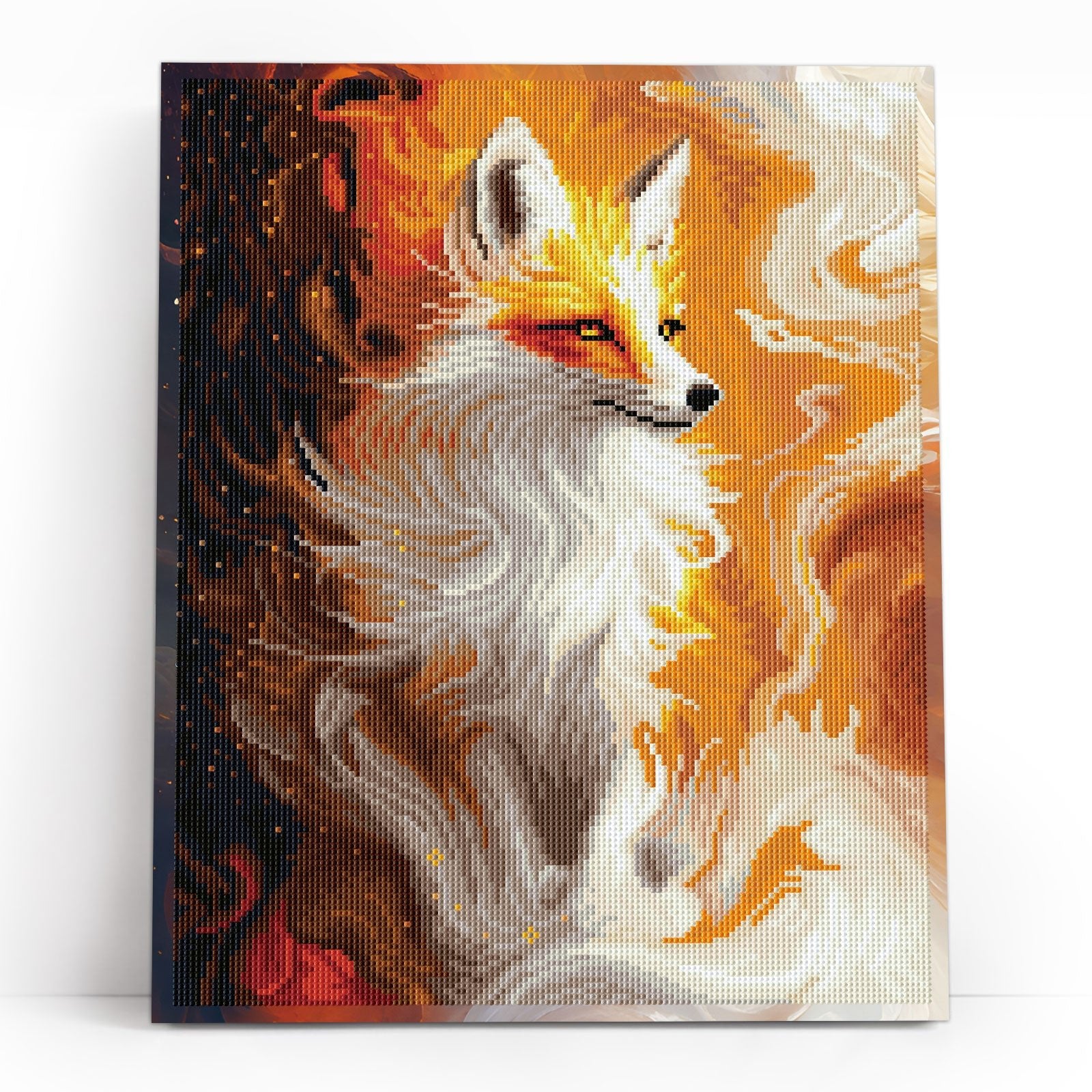 5D Diamond Painting 40×50 cm, Ember Gaze (LG403e) – Diamond painting | Varvikas.Shop