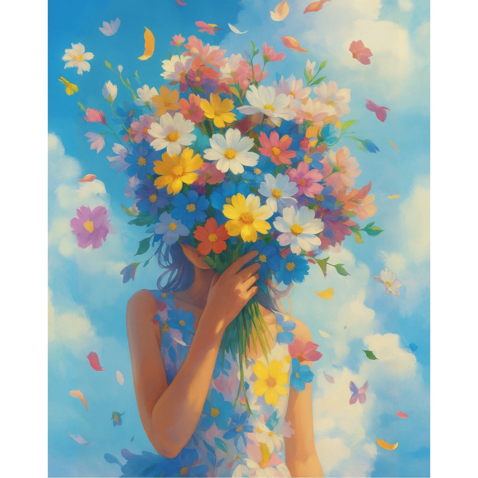 5D Diamond Painting 40×50 cm, Fragrance of Tenderness (LG402e) – Diamond painting | Varvikas.Shop