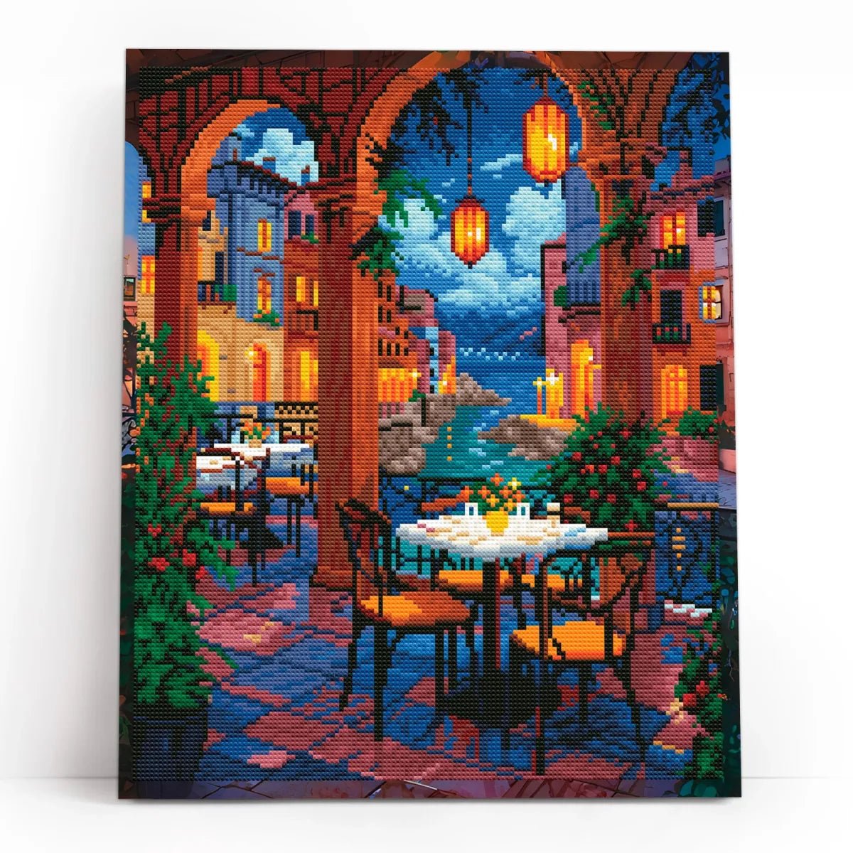 5D Diamond Painting 40×50 cm, Venetian Café (LG414e) – Diamond painting | Varvikas