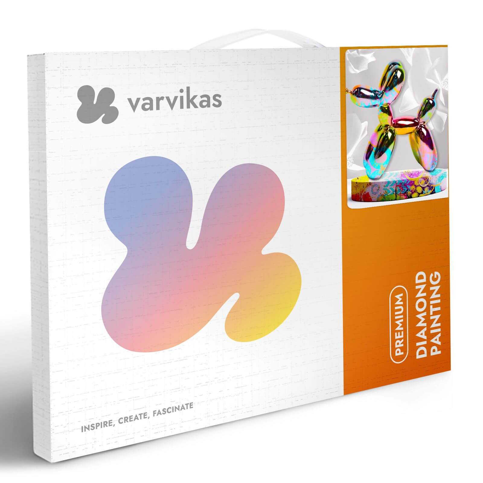 5D Diamond Painting 40x50 cm | Balloon Dog (LG326e) – Diamond painting | Varvikas.Shop