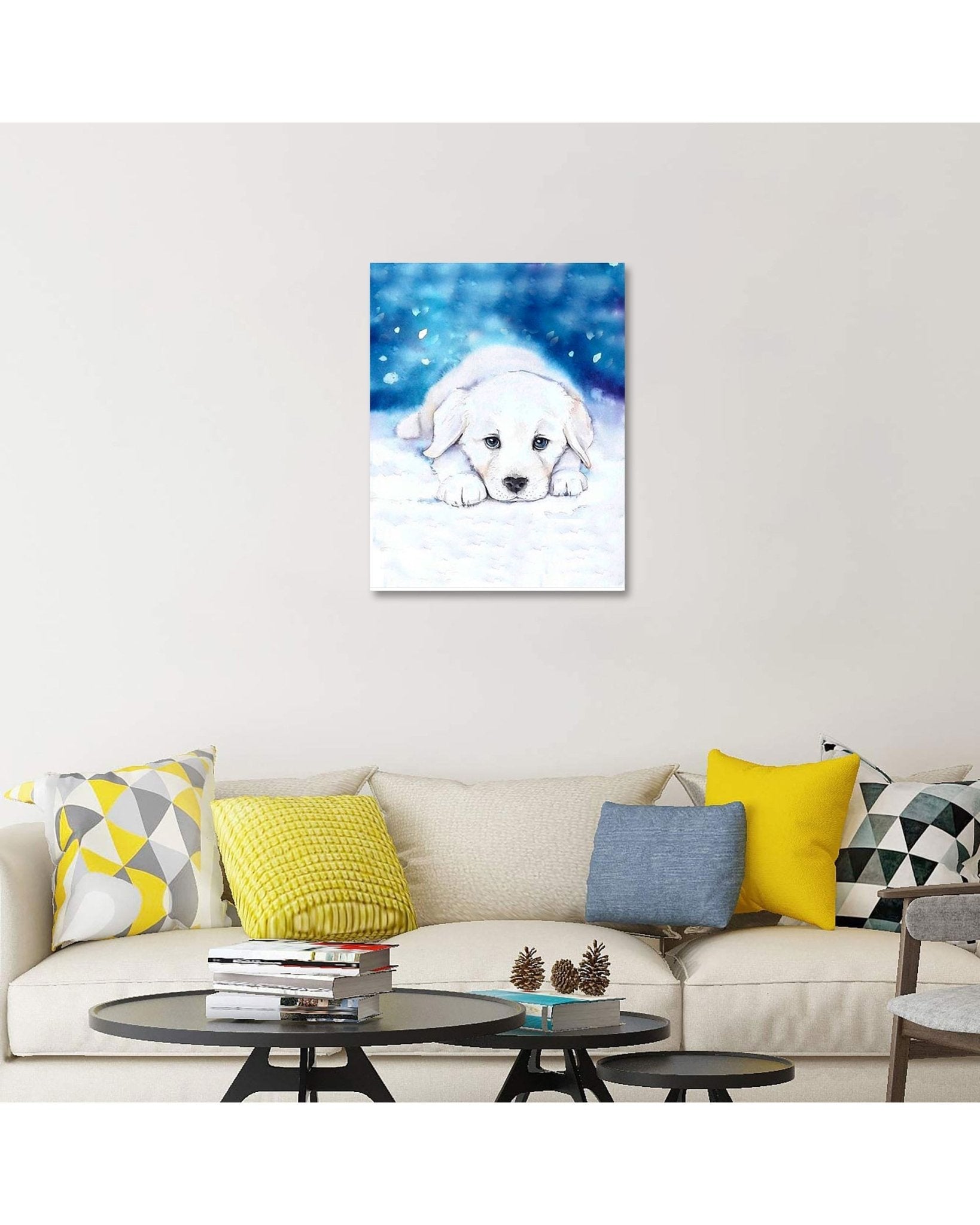 5D Diamond Painting 40x50 cm | Bringing happiness (LG079e) – Diamond painting | Varvikas.Shop