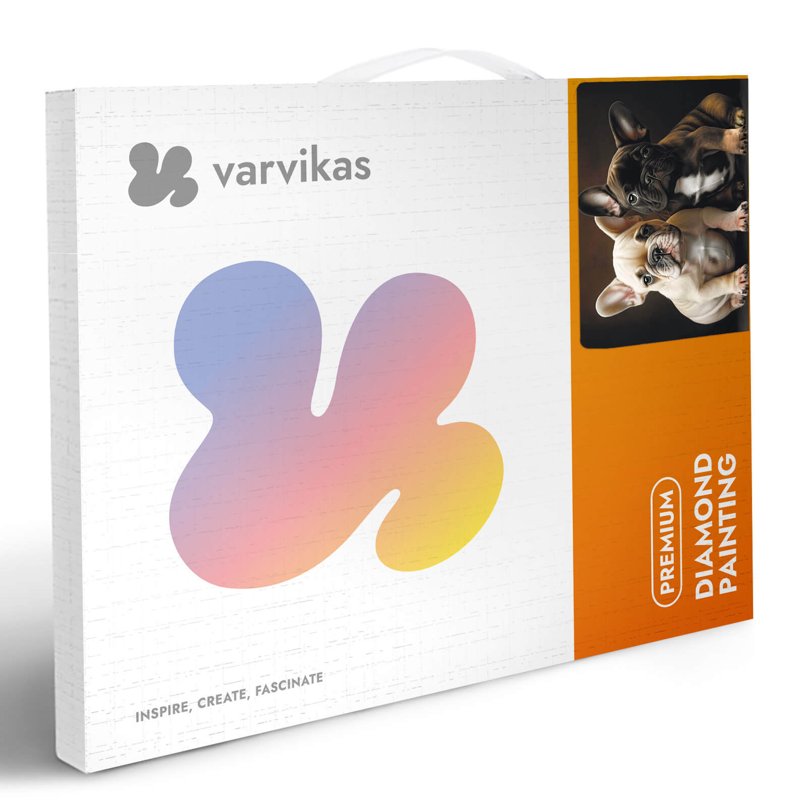 5D Diamond Painting 40x50 cm | Bulldog Buddies (LG375e) – Diamond painting | Varvikas.Shop