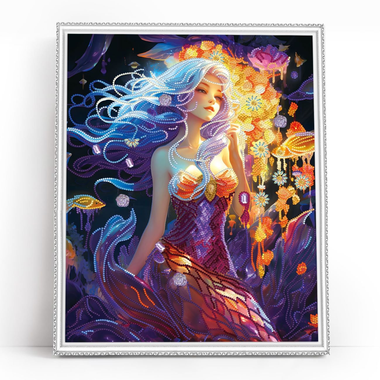 5D Diamond Painting 40x50 cm | Charming Mermaid (LGPS006e) – Diamond painting | Varvikas.Shop