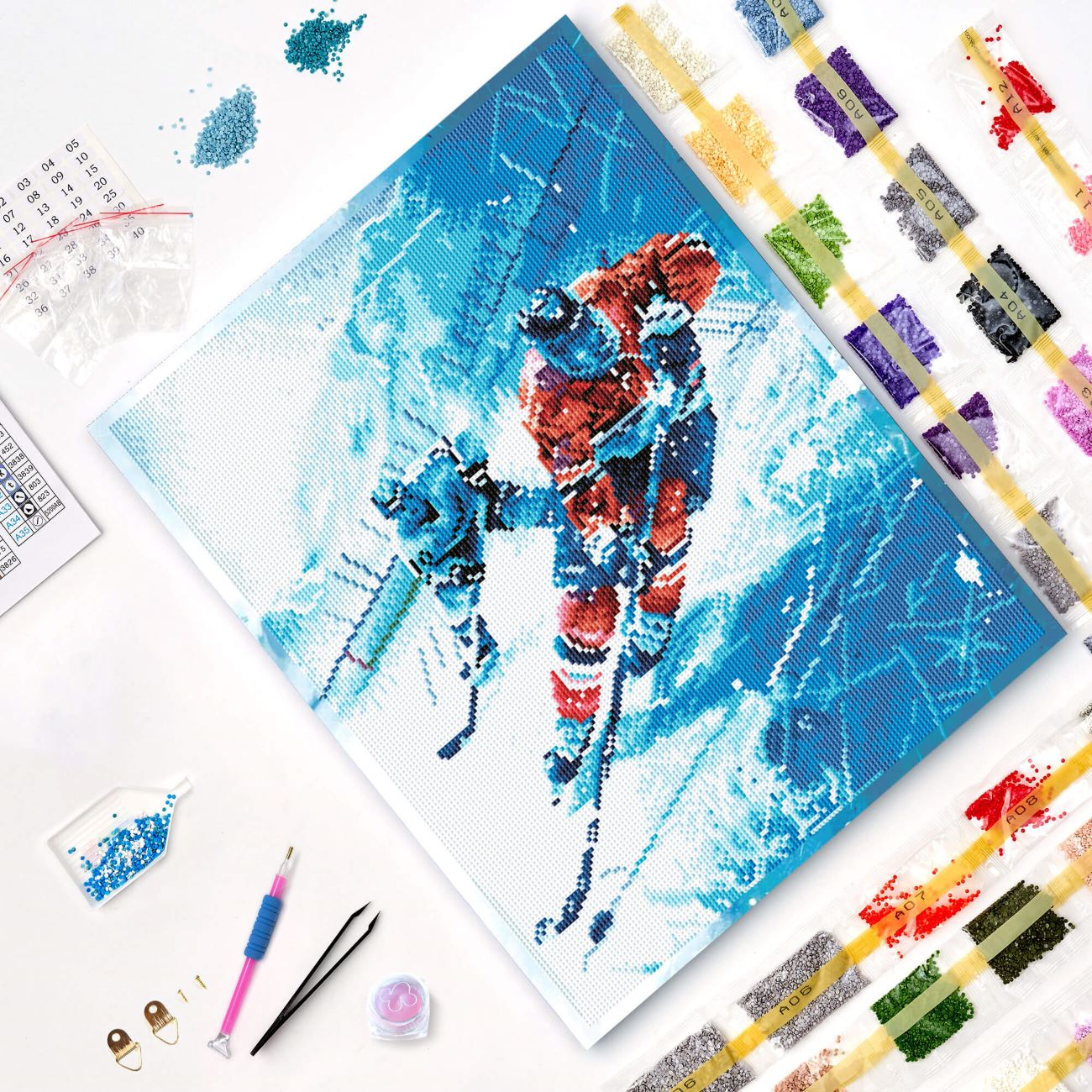 5D Diamond Painting 40x50 cm | Chasing Victory (LG377e) – Diamond painting | Varvikas.Shop