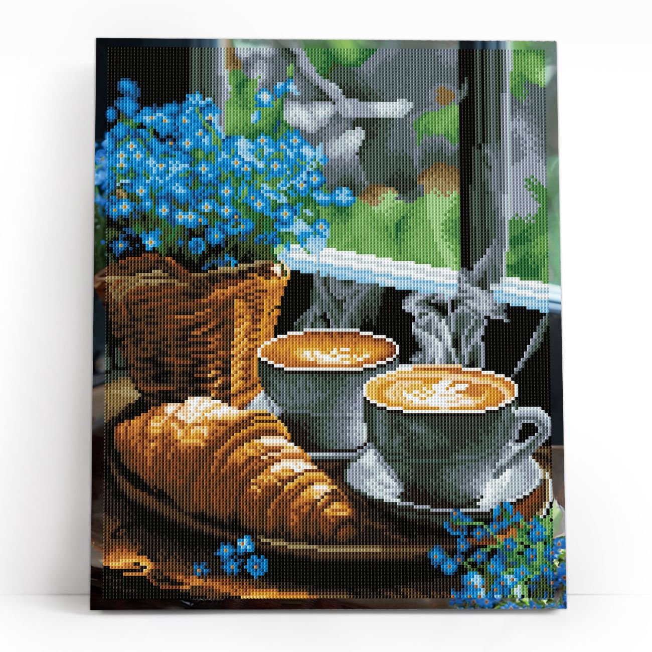 5D Diamond Painting 40x50 cm | Delightful morning (LG356e) – Diamond painting | Varvikas.Shop