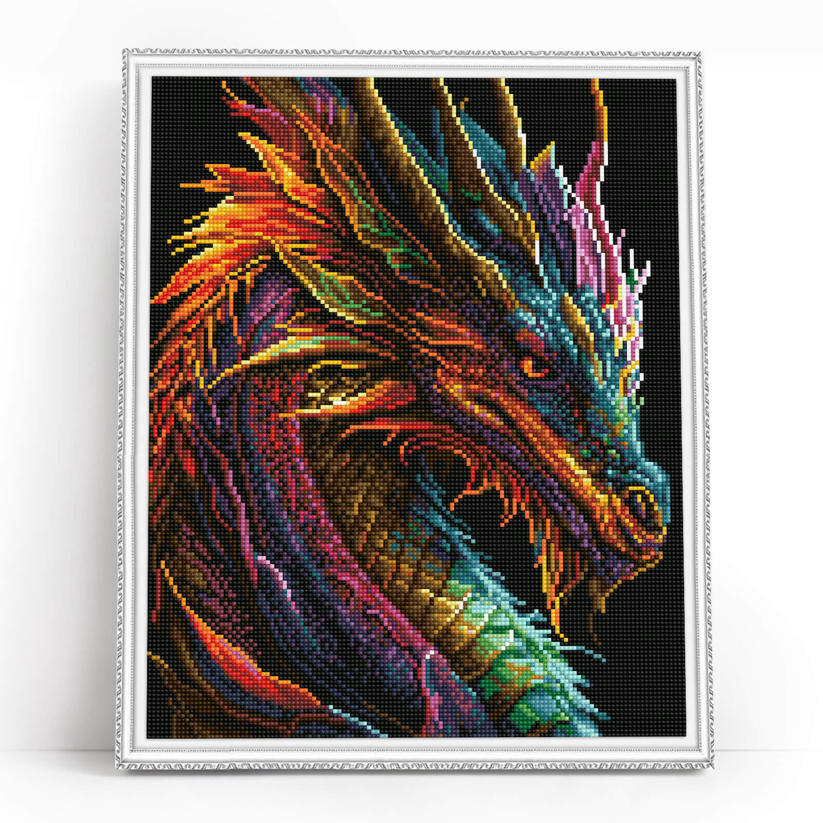 5D Diamond Painting 40x50 cm | Dragon figure (LG331e) – Diamond painting | Varvikas.Shop