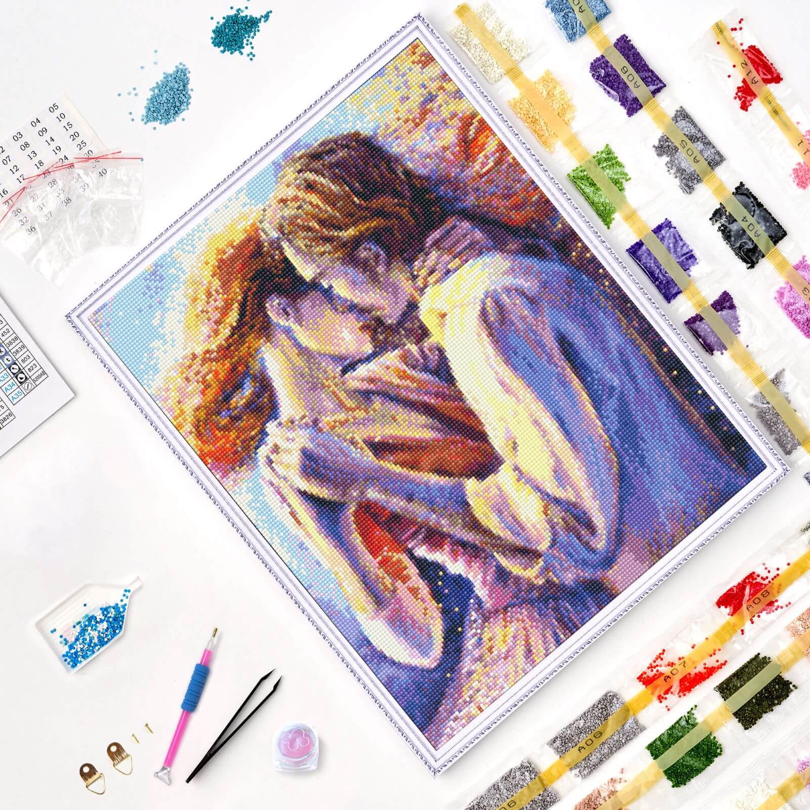 5D Diamond Painting 40x50 cm | Dreams in unison (LG306e) – Diamond painting | Varvikas.Shop