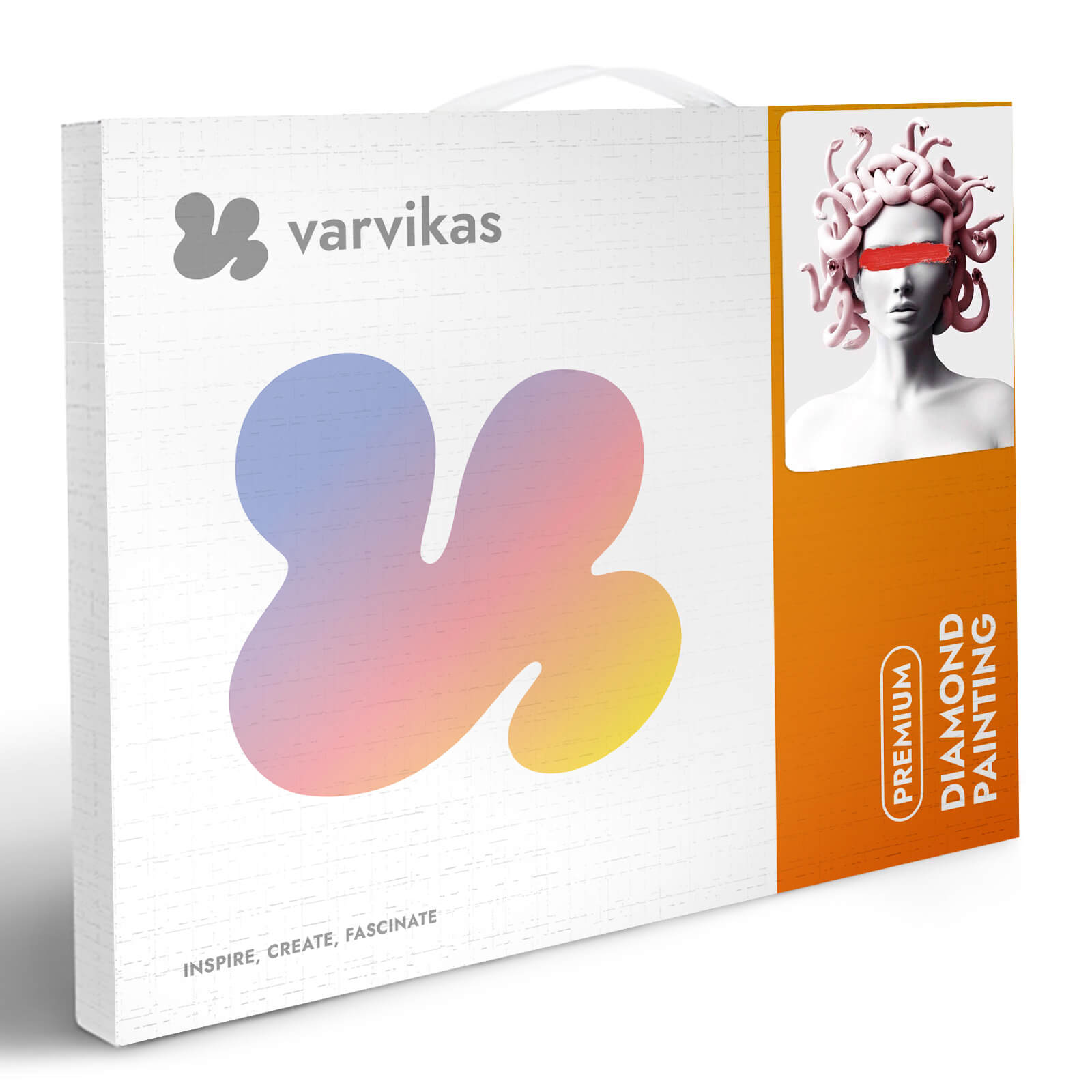 5D Diamond Painting 40x50 cm | Gorgon (LG233e) – Diamond painting | Varvikas.Shop