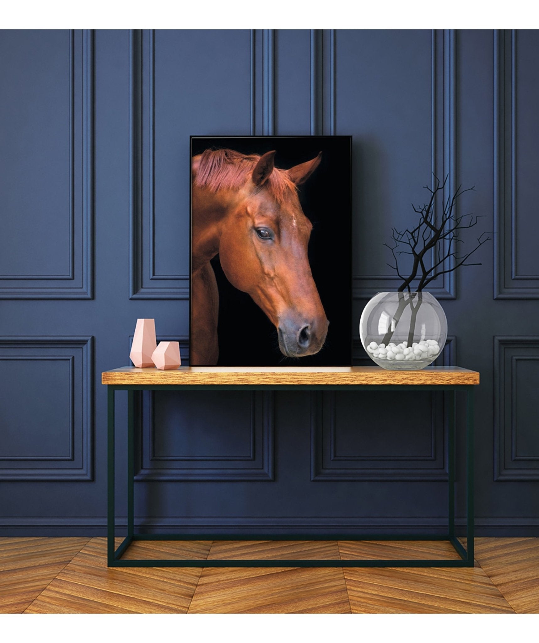 5D Diamond Painting 40x50 cm | Horse in Silence (LG199e) – Diamond painting | Varvikas.Shop