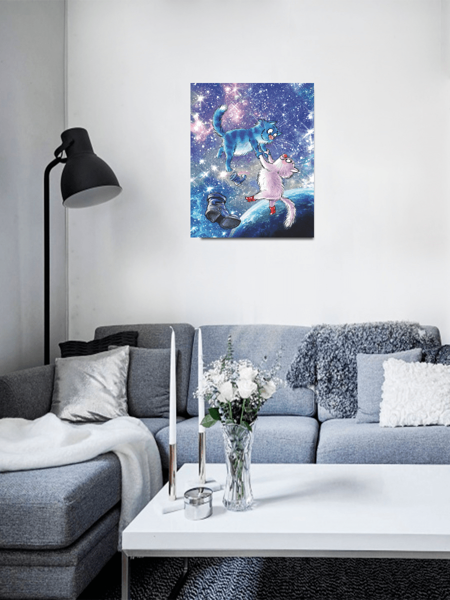5D Diamond Painting 40x50 cm | In The Universe (LG274e) – Diamond painting | Varvikas.Shop
