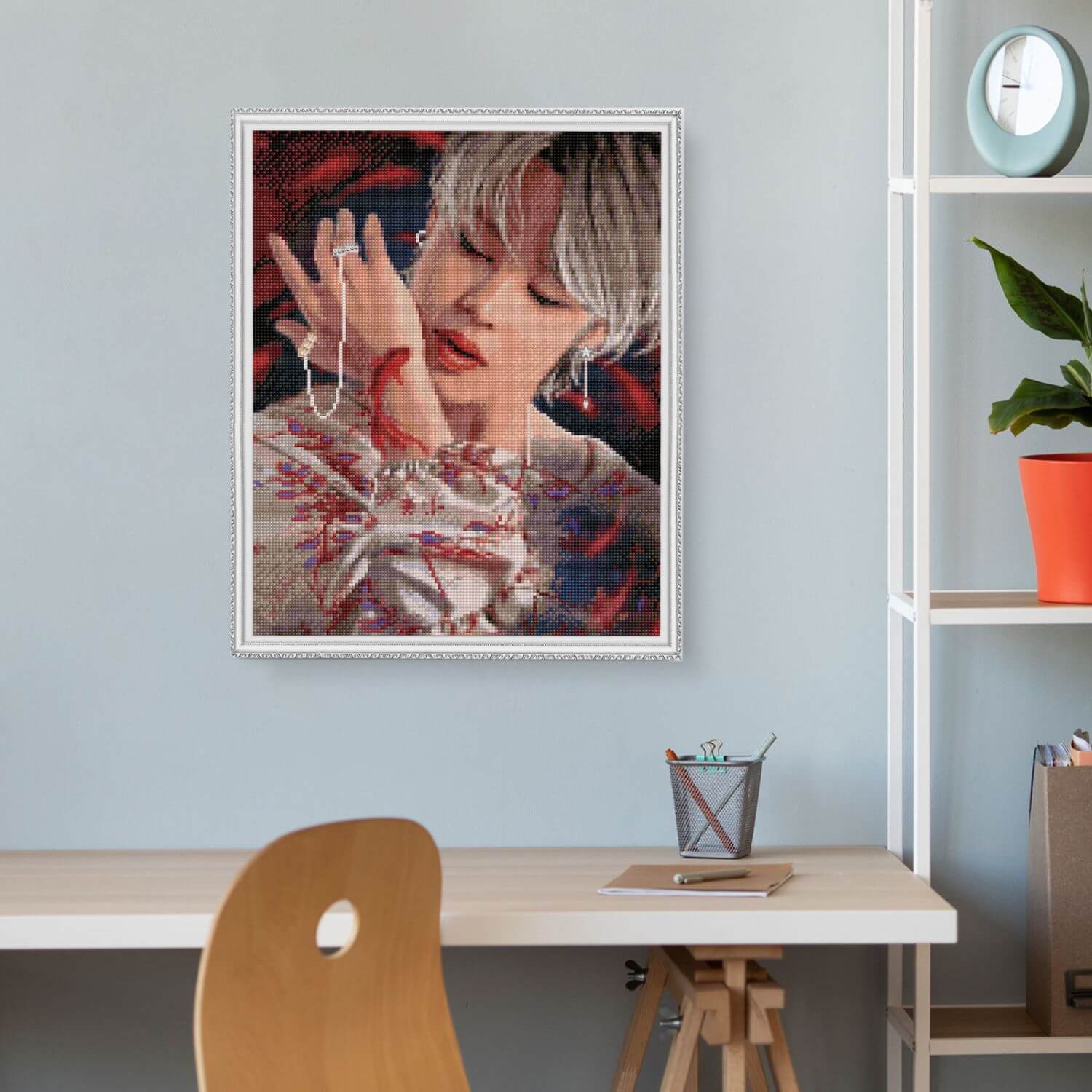 5D Diamond Painting 40x50 cm | Korean idol (LG339e) – Diamond painting | Varvikas.Shop