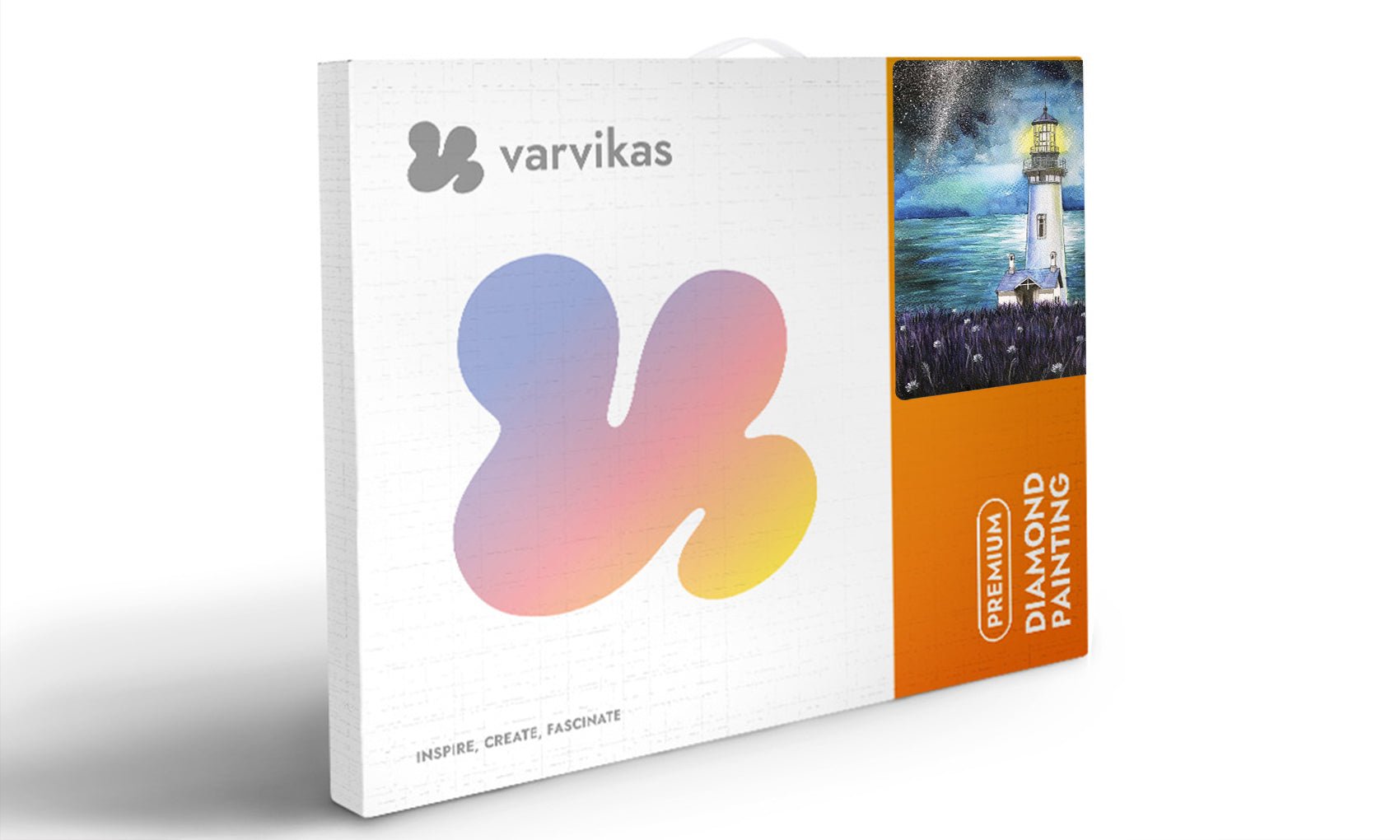 5D Diamond Painting 40x50 cm | Lighthouse in the Night (LG060e) – Diamond painting | Varvikas.Shop
