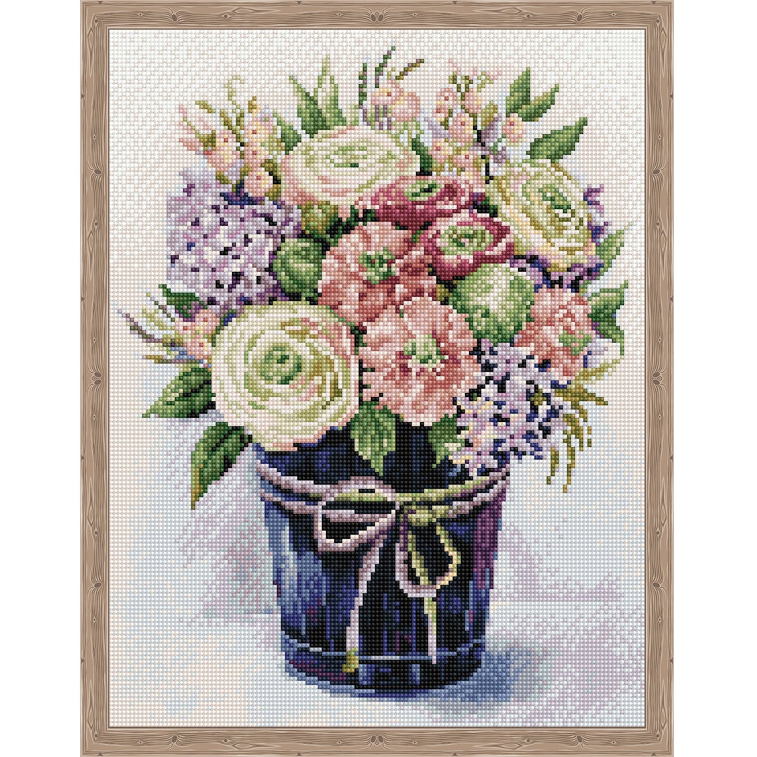 5D Diamond Painting 40x50 cm | Lilac tenderness (LG028e) – Diamond painting | Varvikas.Shop