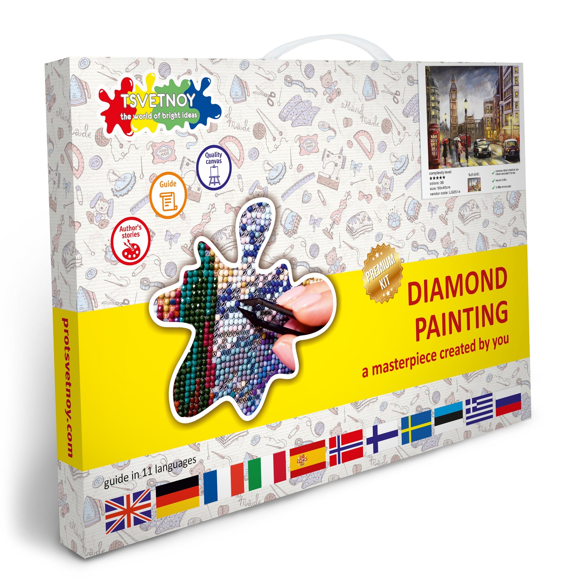 5D Diamond Painting 40x50 cm | London in Autumn (LG251e) – Diamond painting | Varvikas.Shop