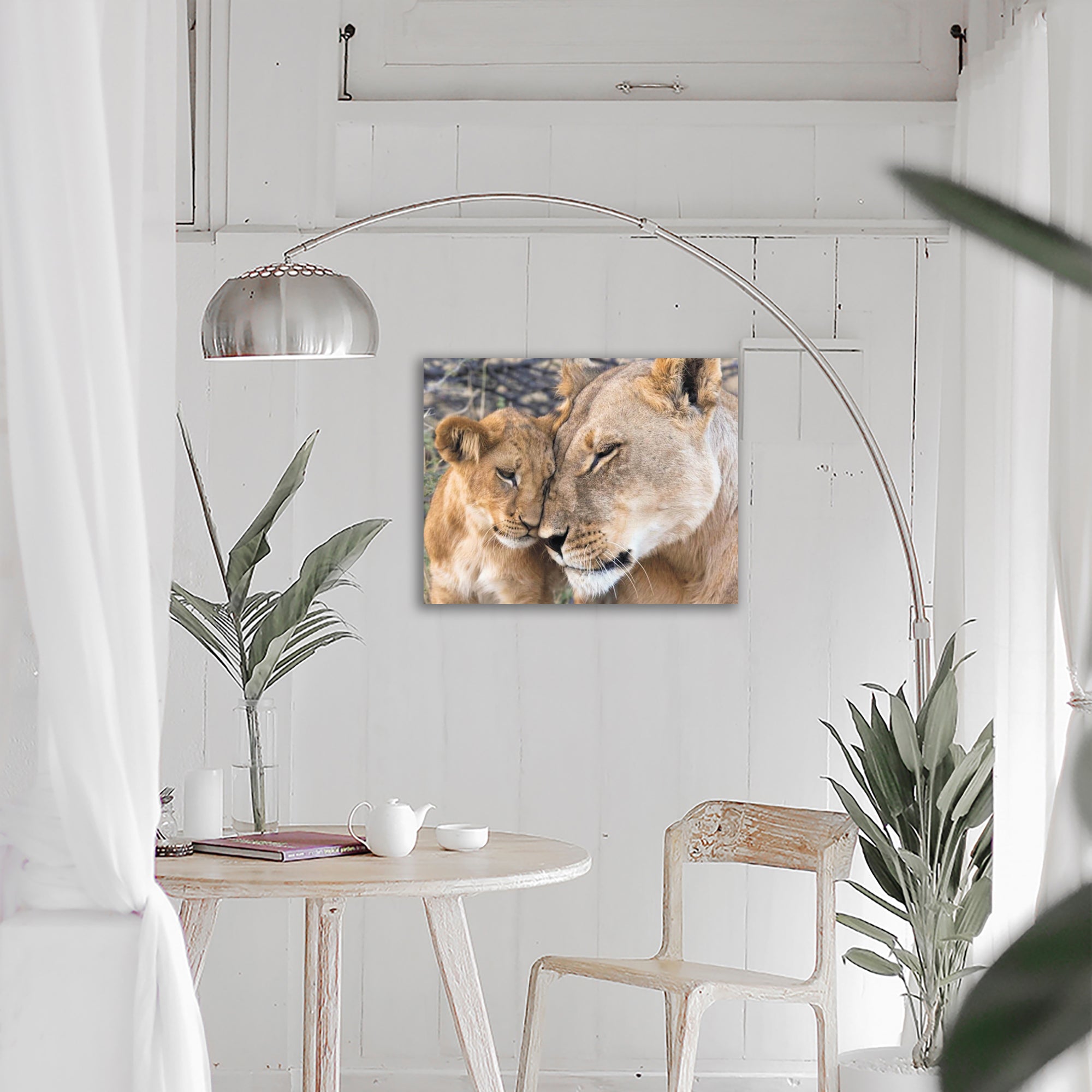 5D Diamond Painting 40x50 cm | Loving Lioness (LG197e) – Diamond painting | Varvikas.Shop