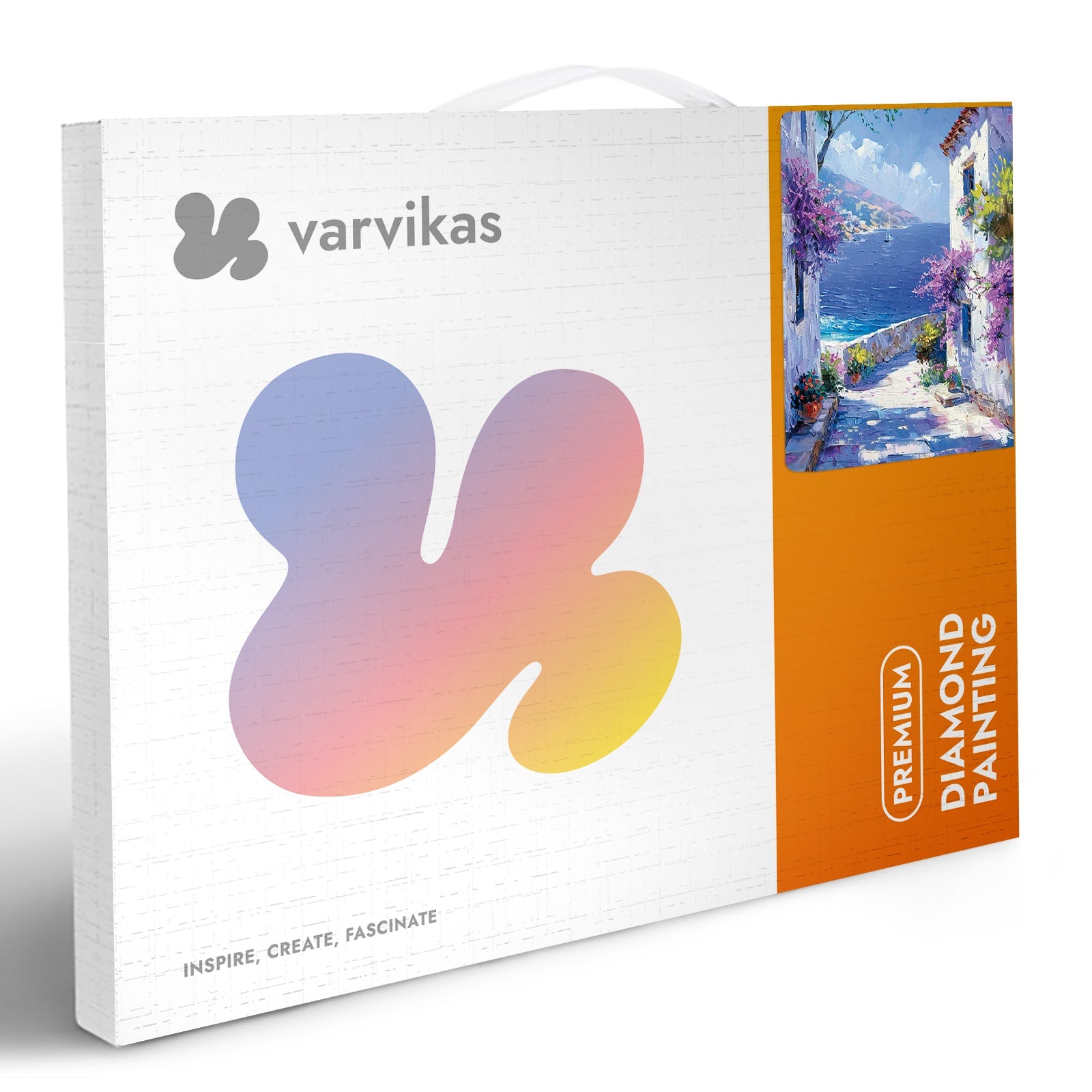 5D Diamond Painting 40x50 cm | Mediterranean Dream (LG370e) – Diamond painting | Varvikas.Shop