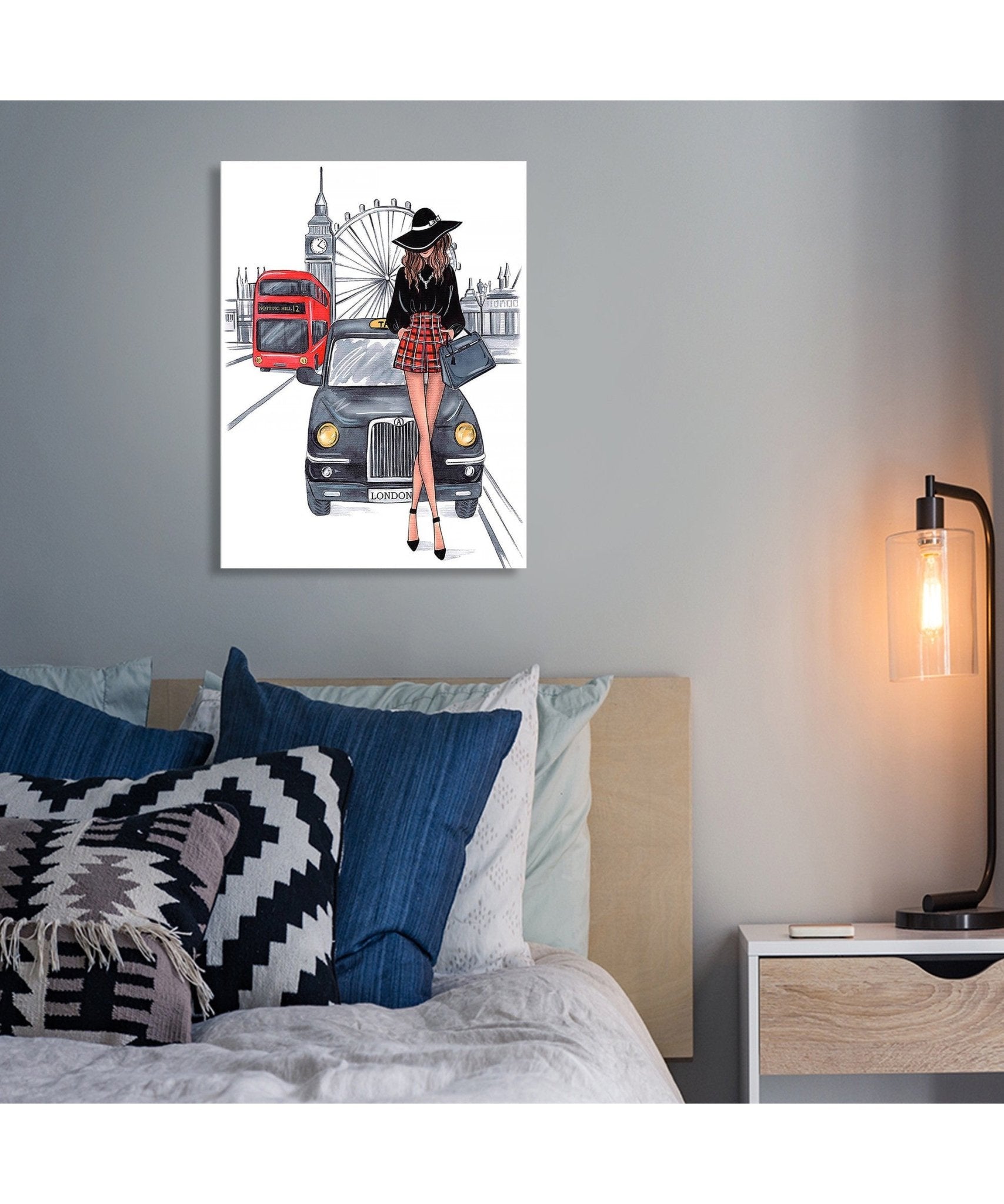 5D Diamond Painting 40x50 cm | Meeting in London (LG236e) – Diamond painting | Varvikas.Shop