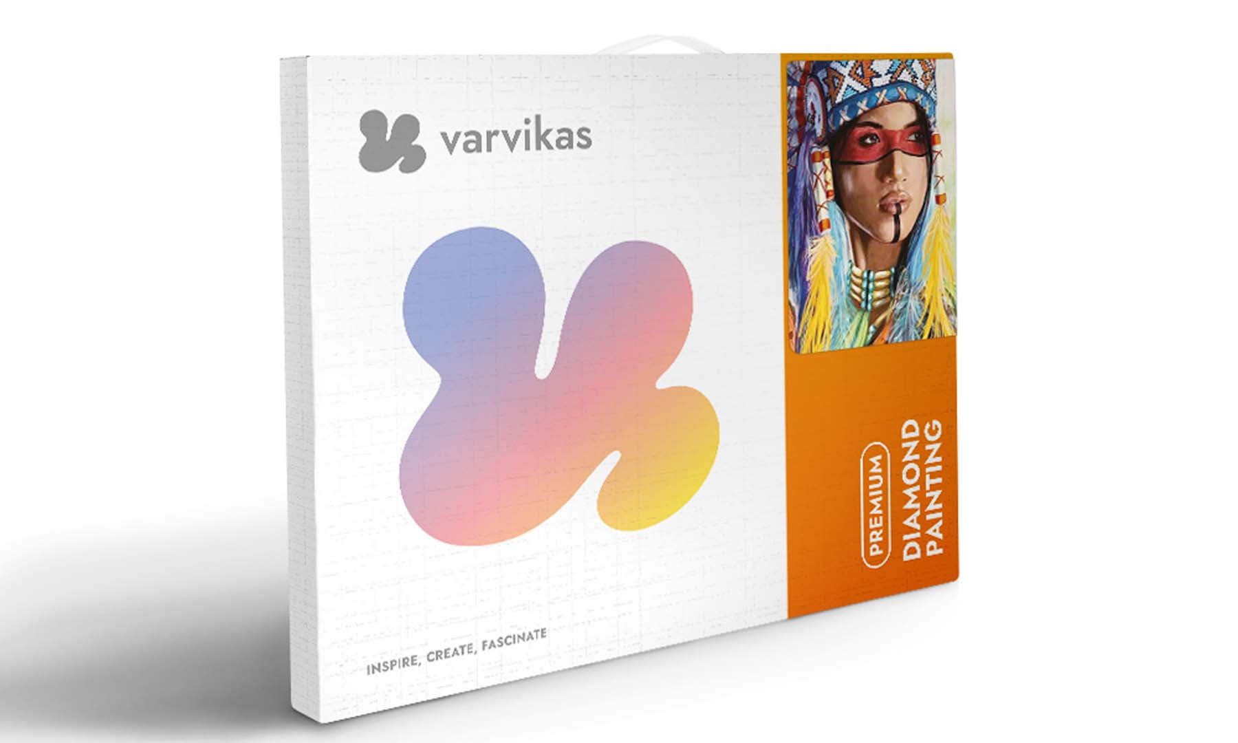 5D Diamond Painting 40x50 cm | Native American Woman (LG234e) – Diamond painting | Varvikas.Shop