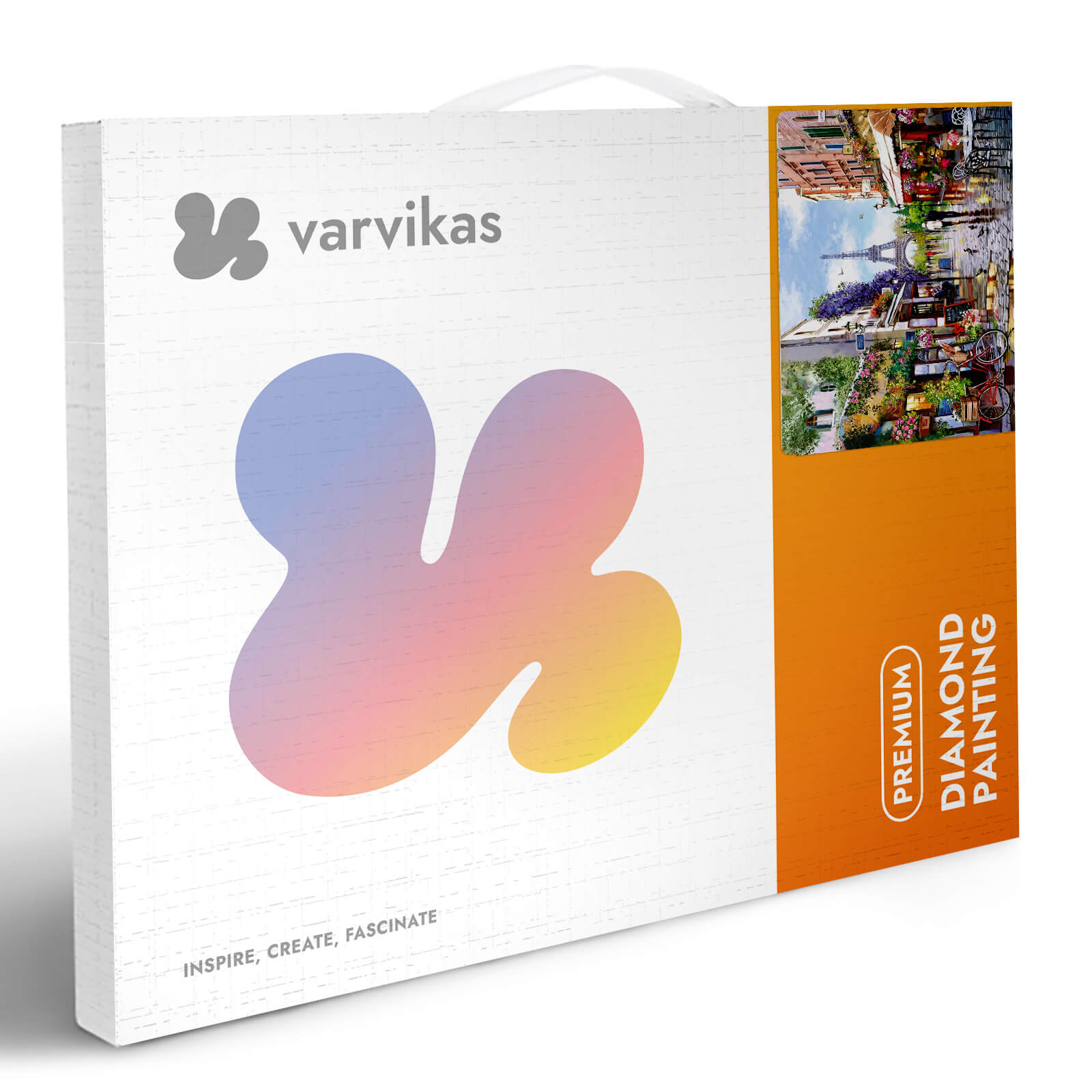 5D Diamond Painting 40x50 cm | Paris in Spring (LG260e) – Diamond painting | Varvikas.Shop