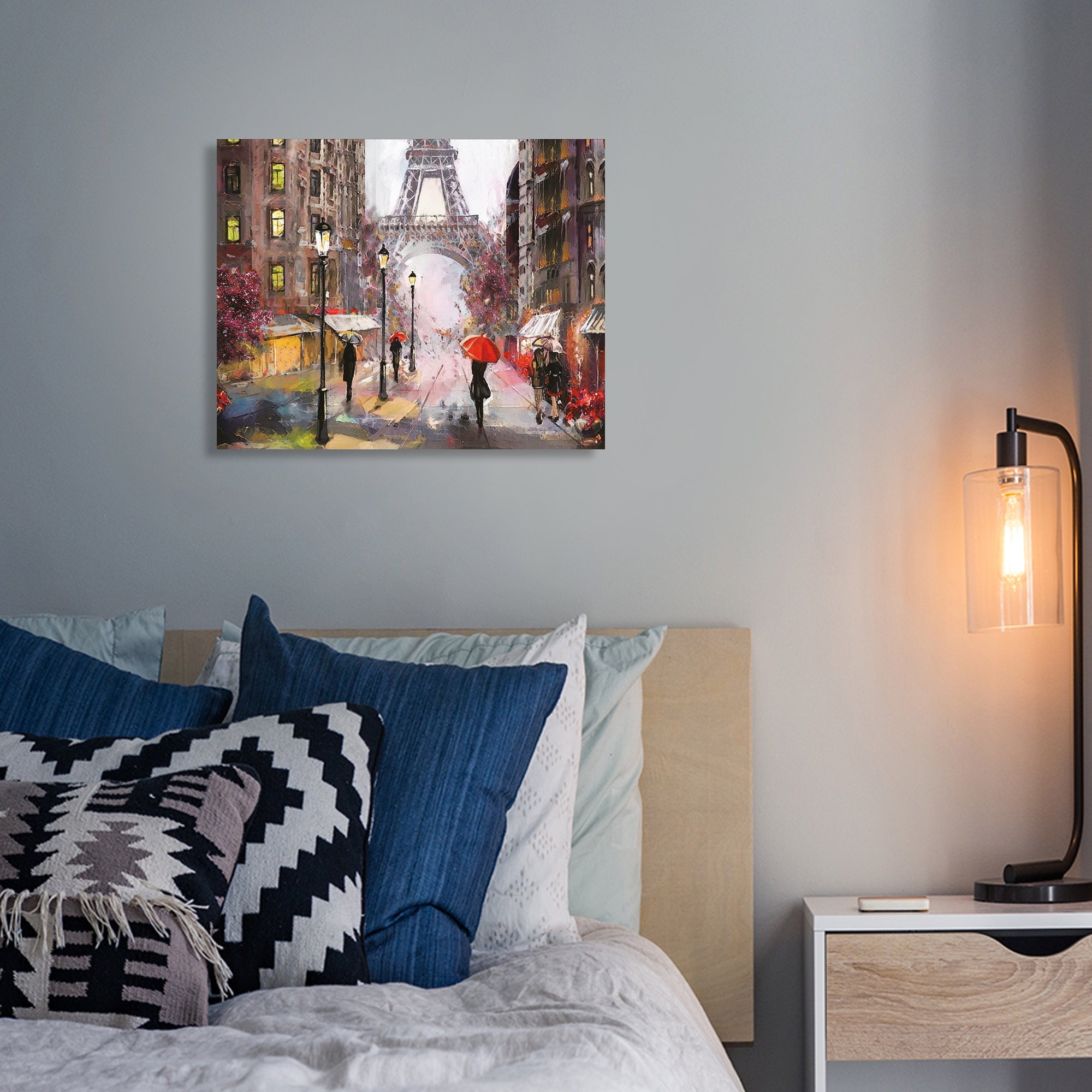 5D Diamond Painting 40x50 cm | Paris in the Rain (LG249e) – Diamond painting | Varvikas.Shop