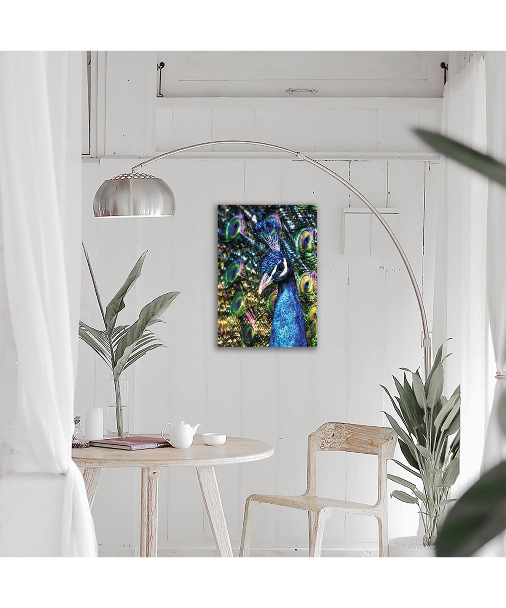 5D Diamond Painting 40x50 cm | Peacock (LG187e) – Diamond painting | Varvikas.Shop