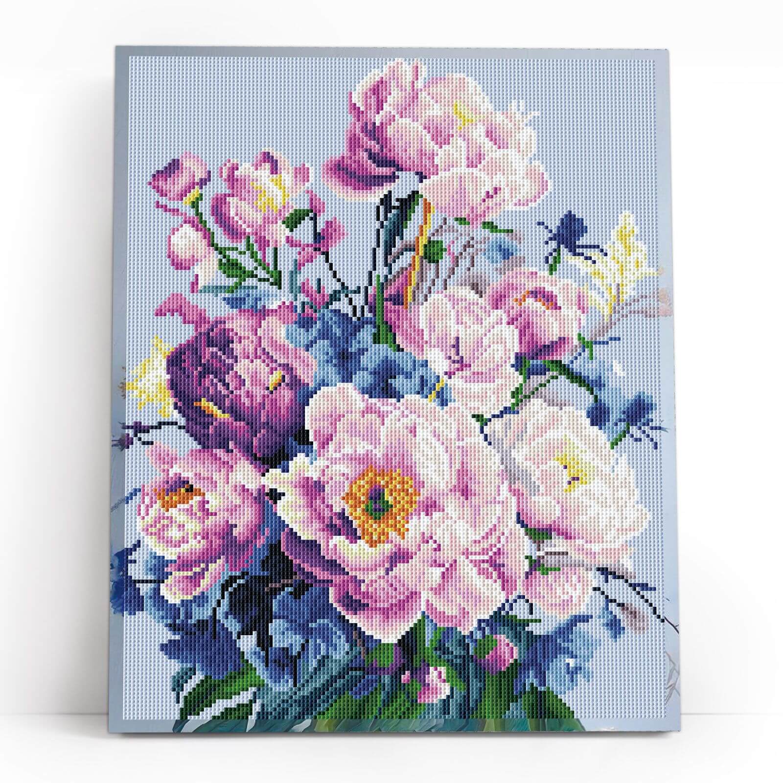 5D Diamond Painting 40x50 cm | Peony Reverie (LG355e) – Diamond painting | Varvikas.Shop