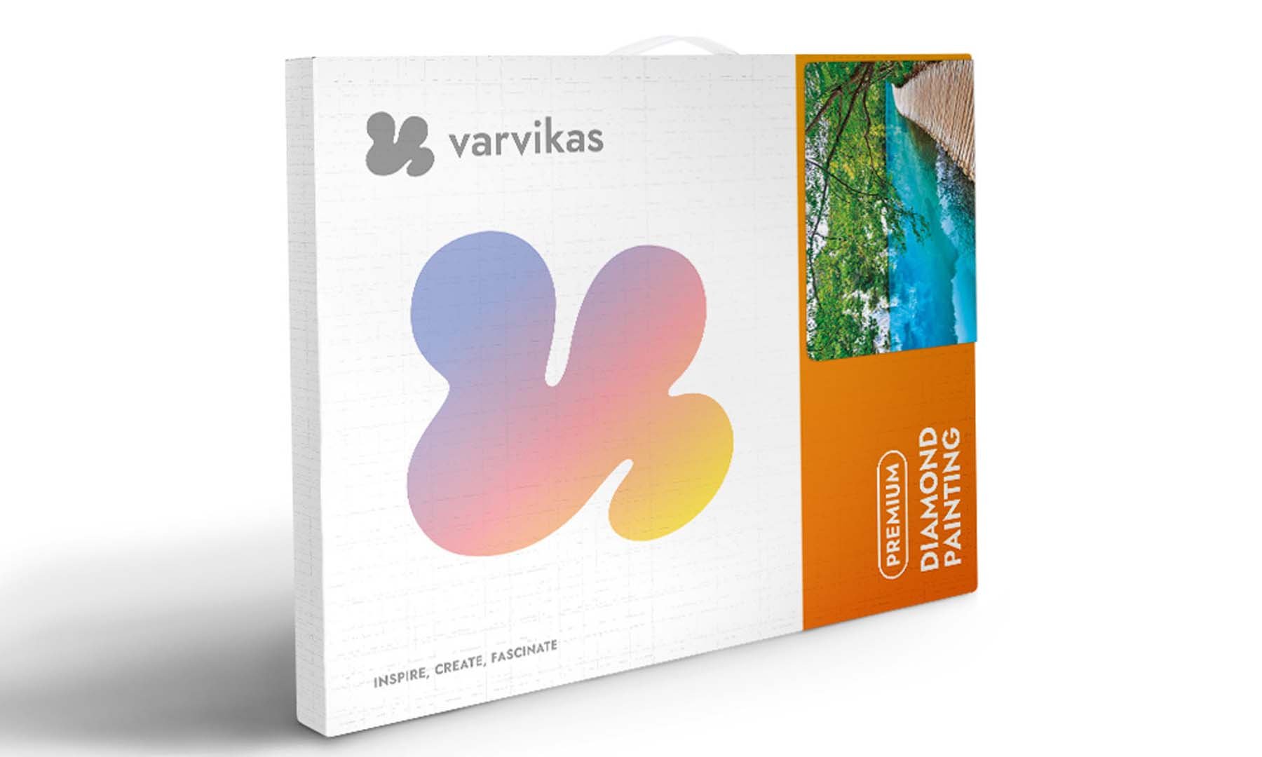 5D Diamond Painting 40x50 cm | Picturesque Bridge (LG212e) – Diamond painting | Varvikas.Shop