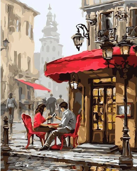 5D Diamond Painting 40x50 cm | Rendezvous (LG126e) – Diamond painting | Varvikas.Shop