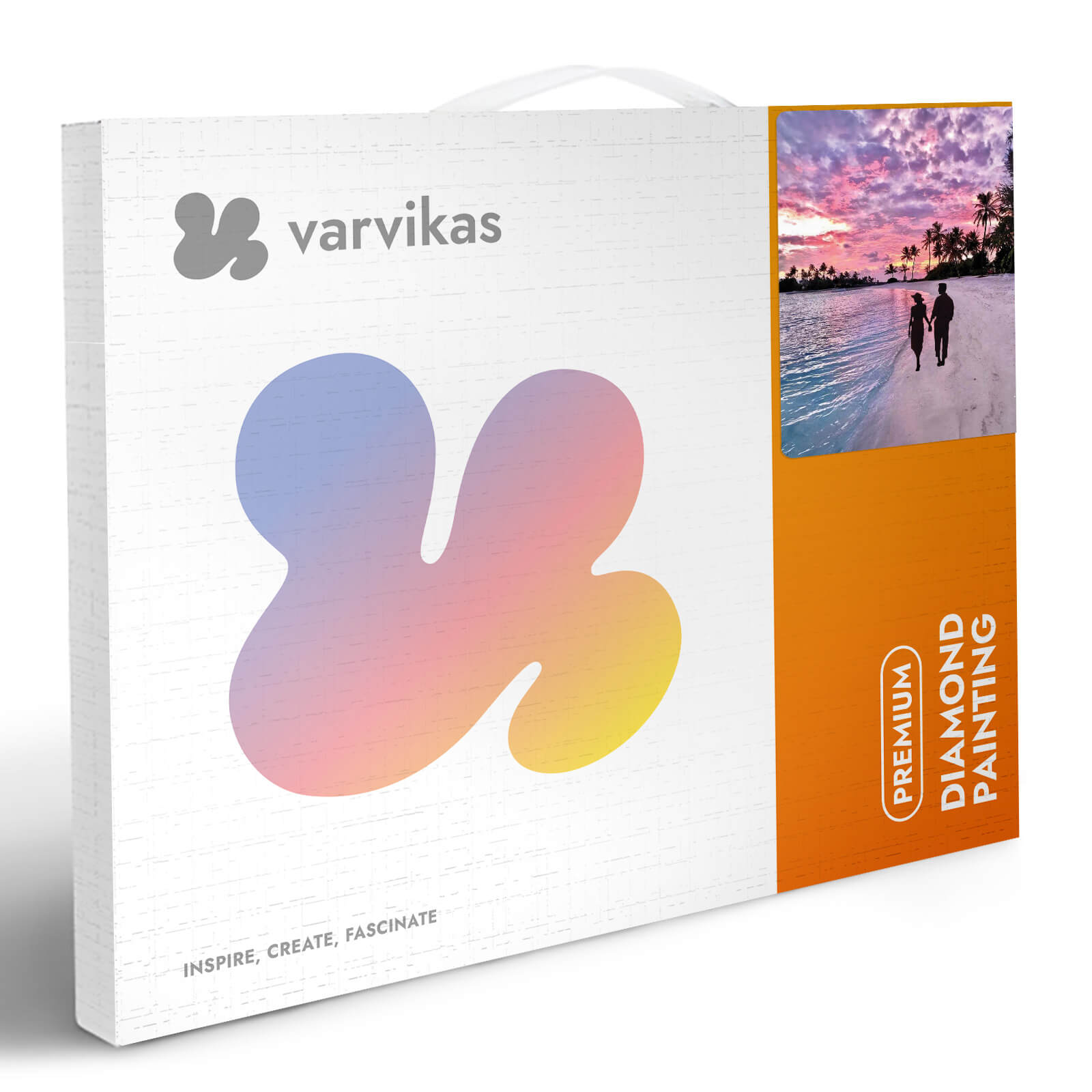 5D Diamond Painting 40x50 cm | Romantic walk (LG346e) – Diamond painting | Varvikas.Shop